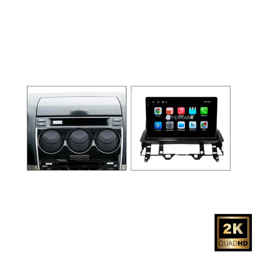 (PRENOTA) Autoradio per Mazda 6, Atenza GG1 10.1 2K, (2002-2008)Android, Bluetooth, CarPlay, Android Auto, 4/64GB Ram - Image 4