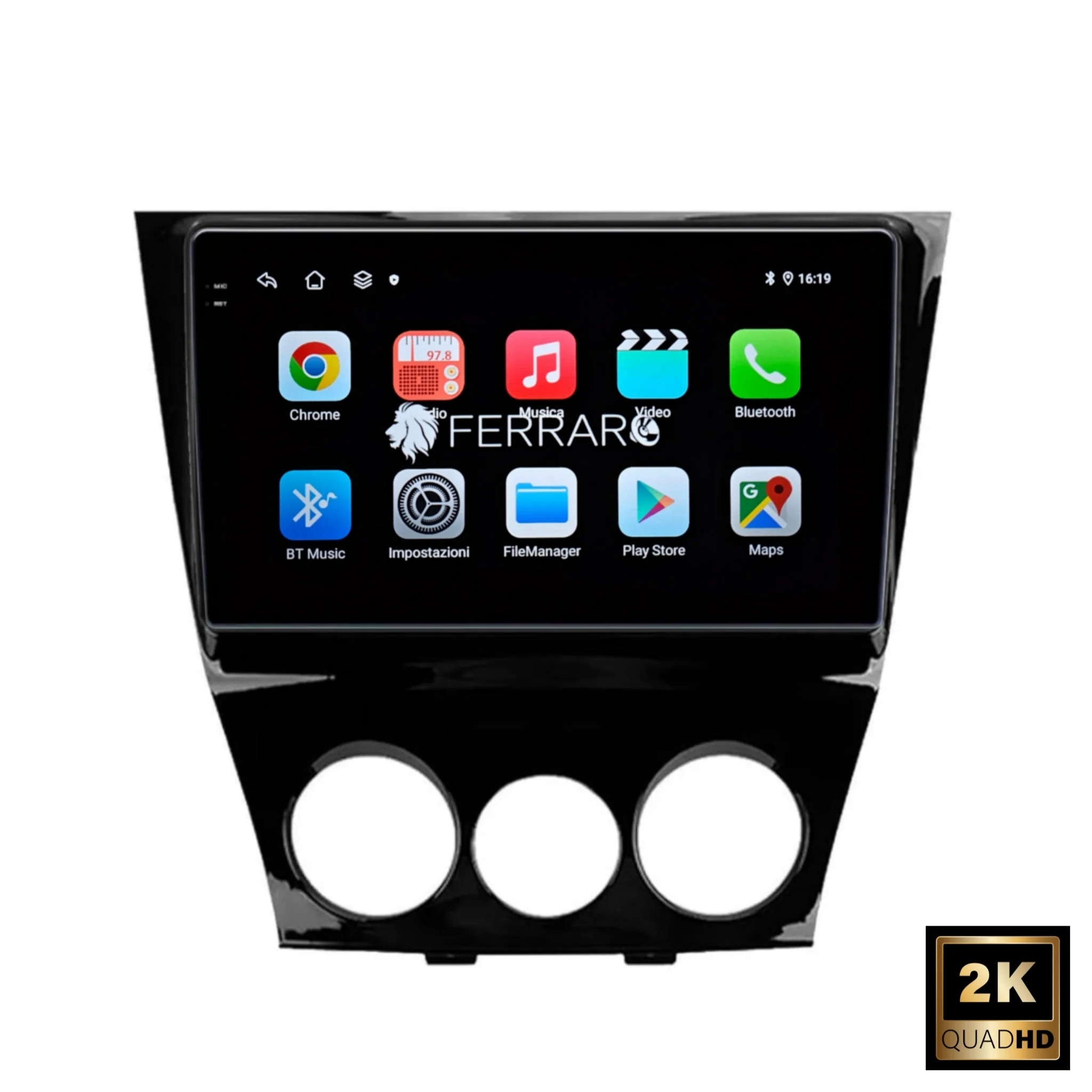Autoradio per Mazda RX8 9" 2K | 2003-2012 | Android | Bluetooth | CarPlay | Android Auto | 12/256GB Ram - Image 3