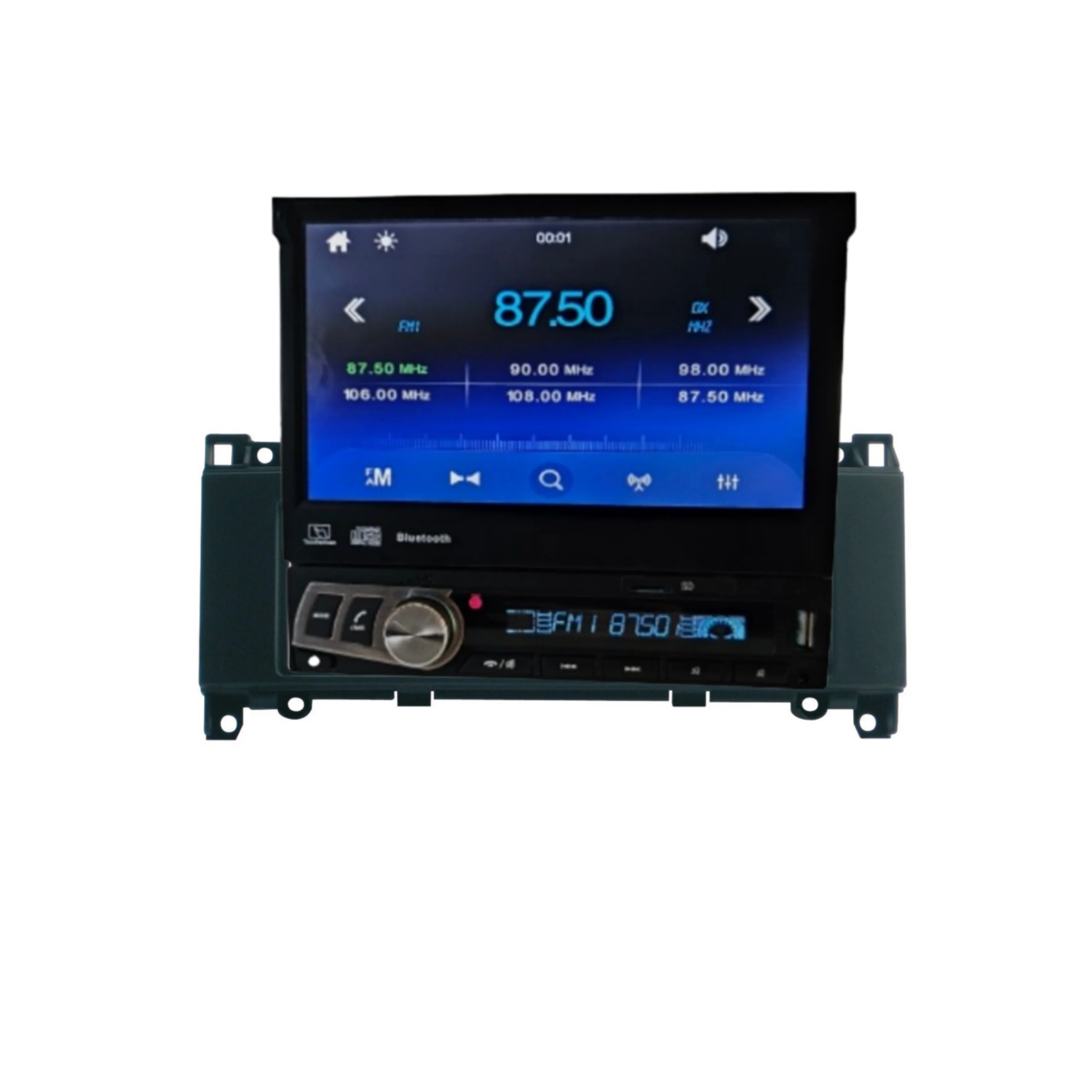 Autoradio per Mercedes Classe A/B 7" | 2004-2012 | Bluetooth | Radio | USB | Mirror Link - Image 4