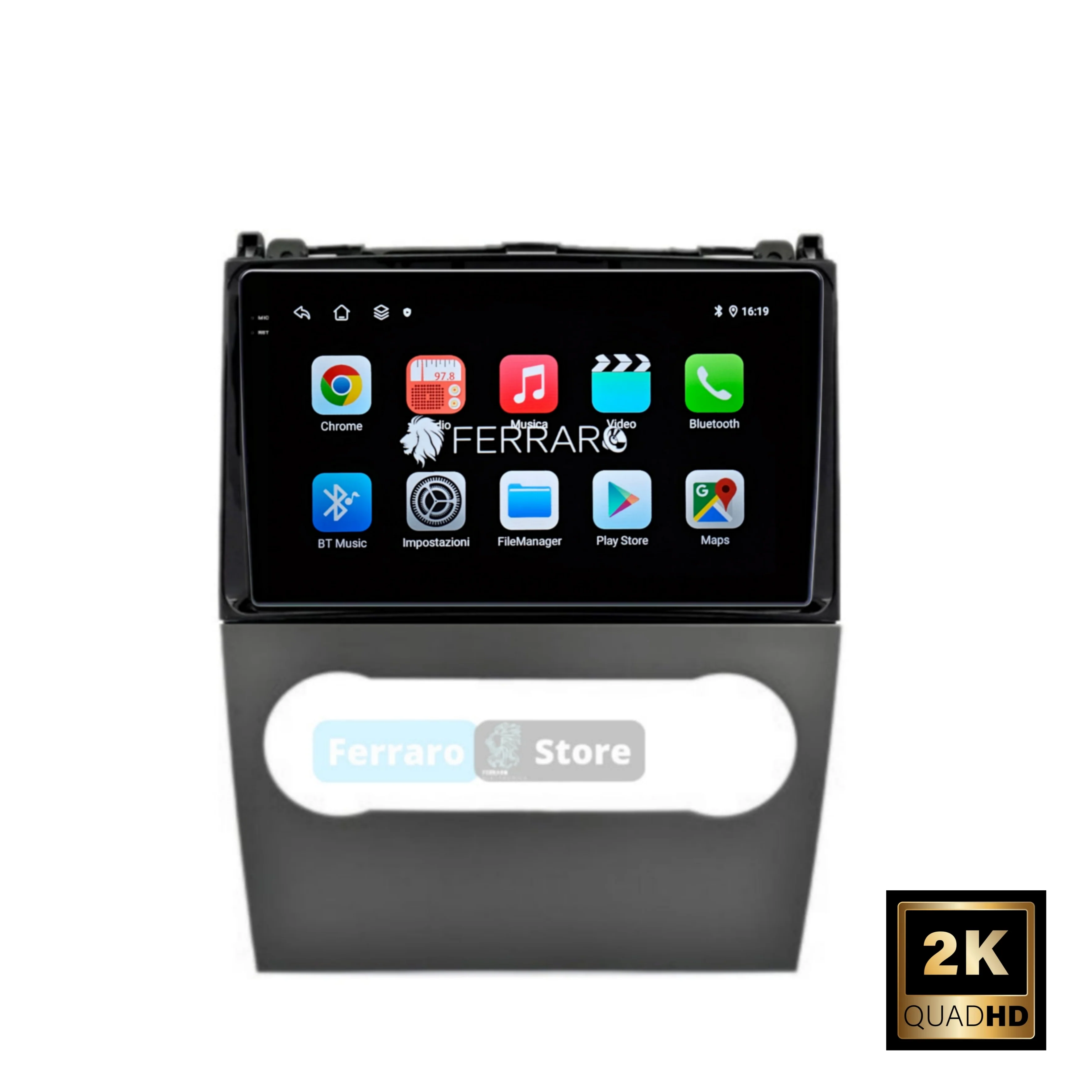 Autoradio per Mercedes Classe A/B 9" 2K | 2004-2012 | Android | Bluetooth | CarPlay | Android Auto | 12/256GB Ram - Image 3