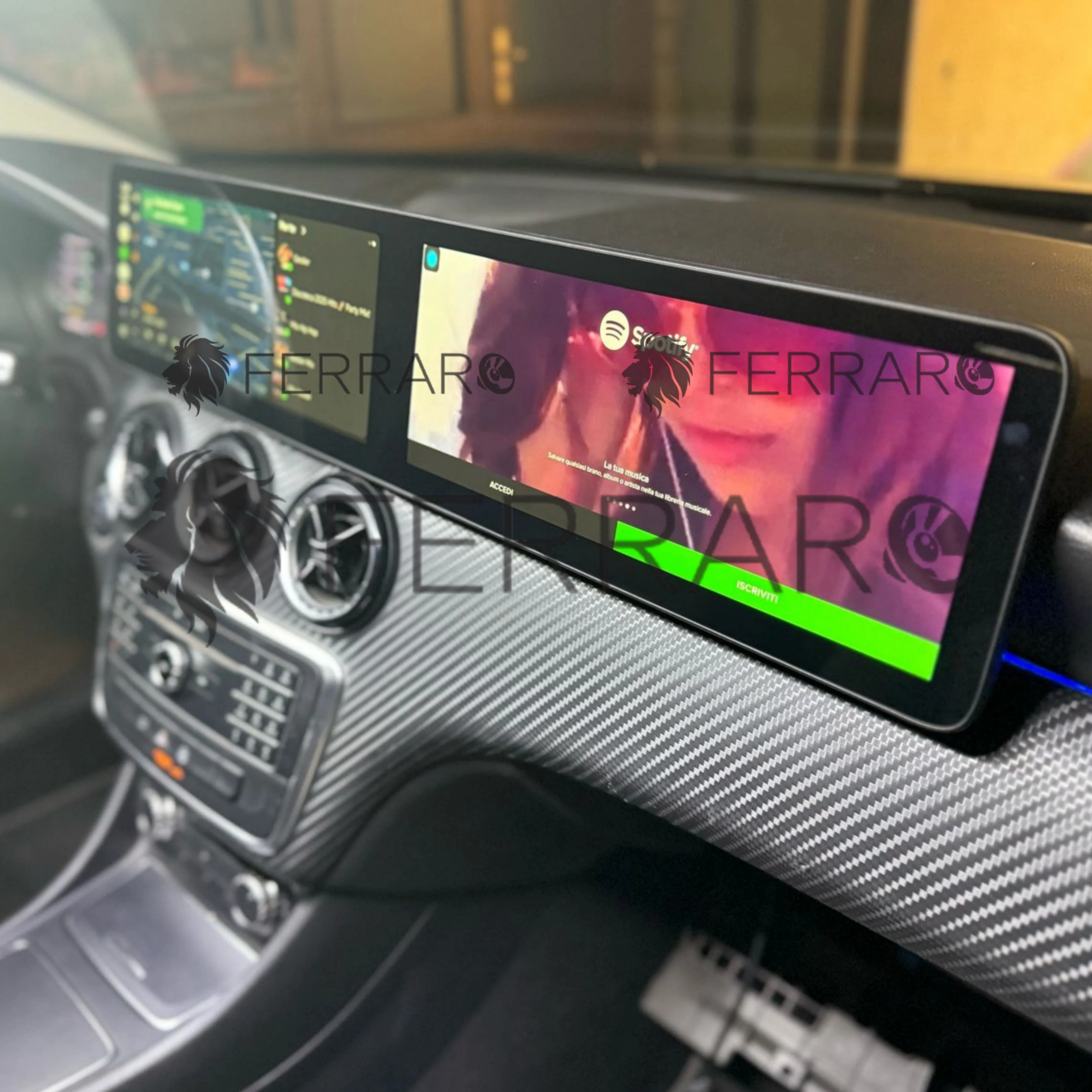 (PRENOTA) Autoradio per Mercedes Classe A, CLA, GLA, G 12.3" + 12.3" (2013-2019) Android, Bluetooth, CarPlay, Android Auto, 8/128GB Ram - Image 9