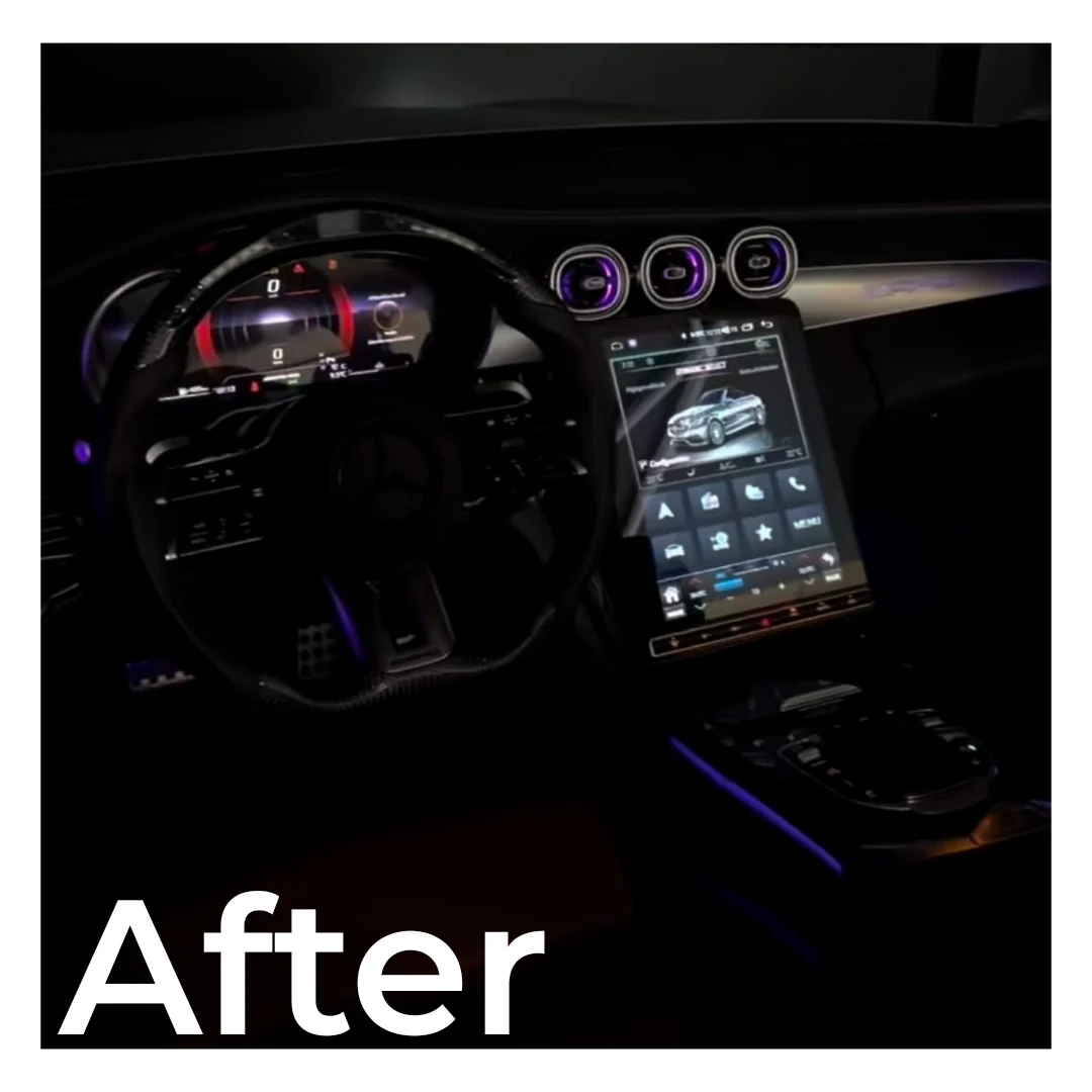 (PRENOTA) Autoradio per Mercedes Classe C W205, GLC X253, 12.1" (2015-2022) Android, Bluetooth, CarPlay, Android Auto, 8/128GB Ram - Image 3