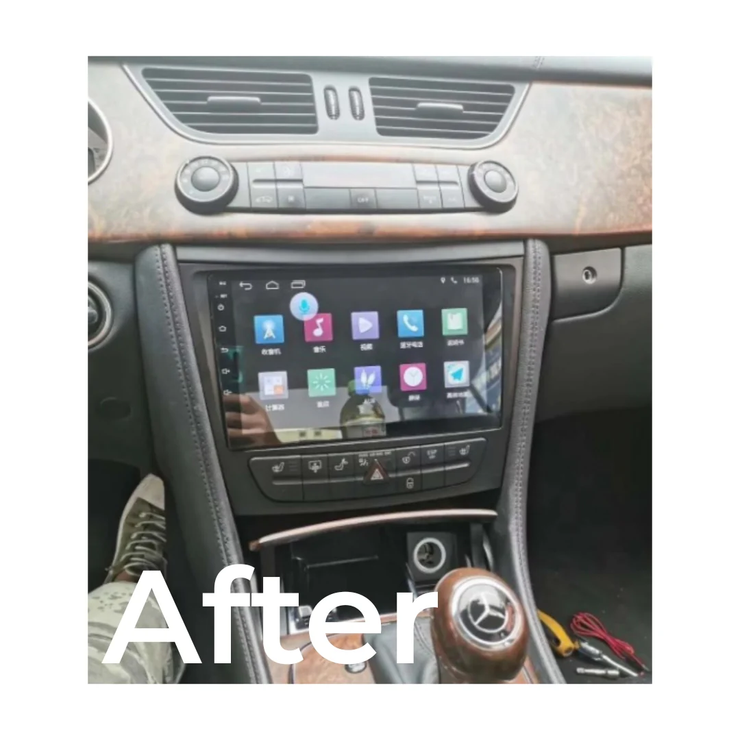 (PRENOTA) Autoradio per Mercedes Classe E W211 9" (2002-2009) Android, Bluetooth, CarPlay, Android Auto, 2GB/4GB/6GB/8GB Ram - Image 4