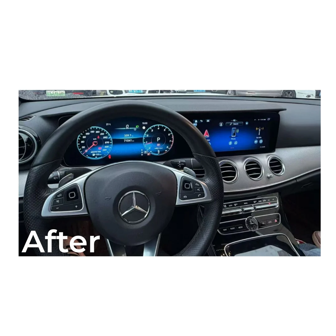 (PRENOTA)  Autoradio per Mercedes Classe E W213, 12.3" + 12.3" (2016-2020) Android, Bluetooth, CarPlay, Android Auto, 6/64GB Ram - Image 3