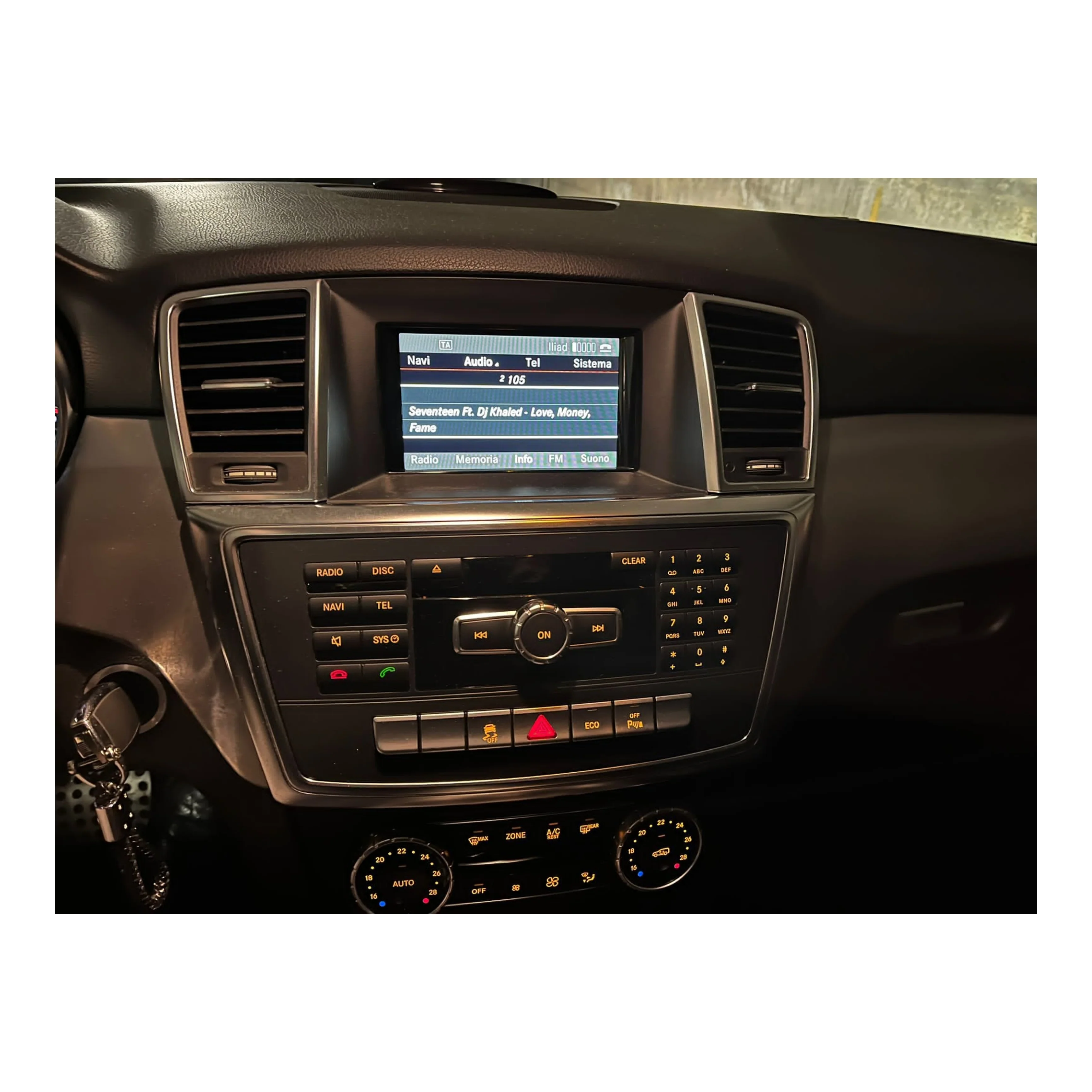 Autoradio per Mercedes Classe M w166 9" (2011-2015) Android, Bluetooth, CarPlay, Android Auto, 2GB/4GB/6GB/8GB Ram - Image 4