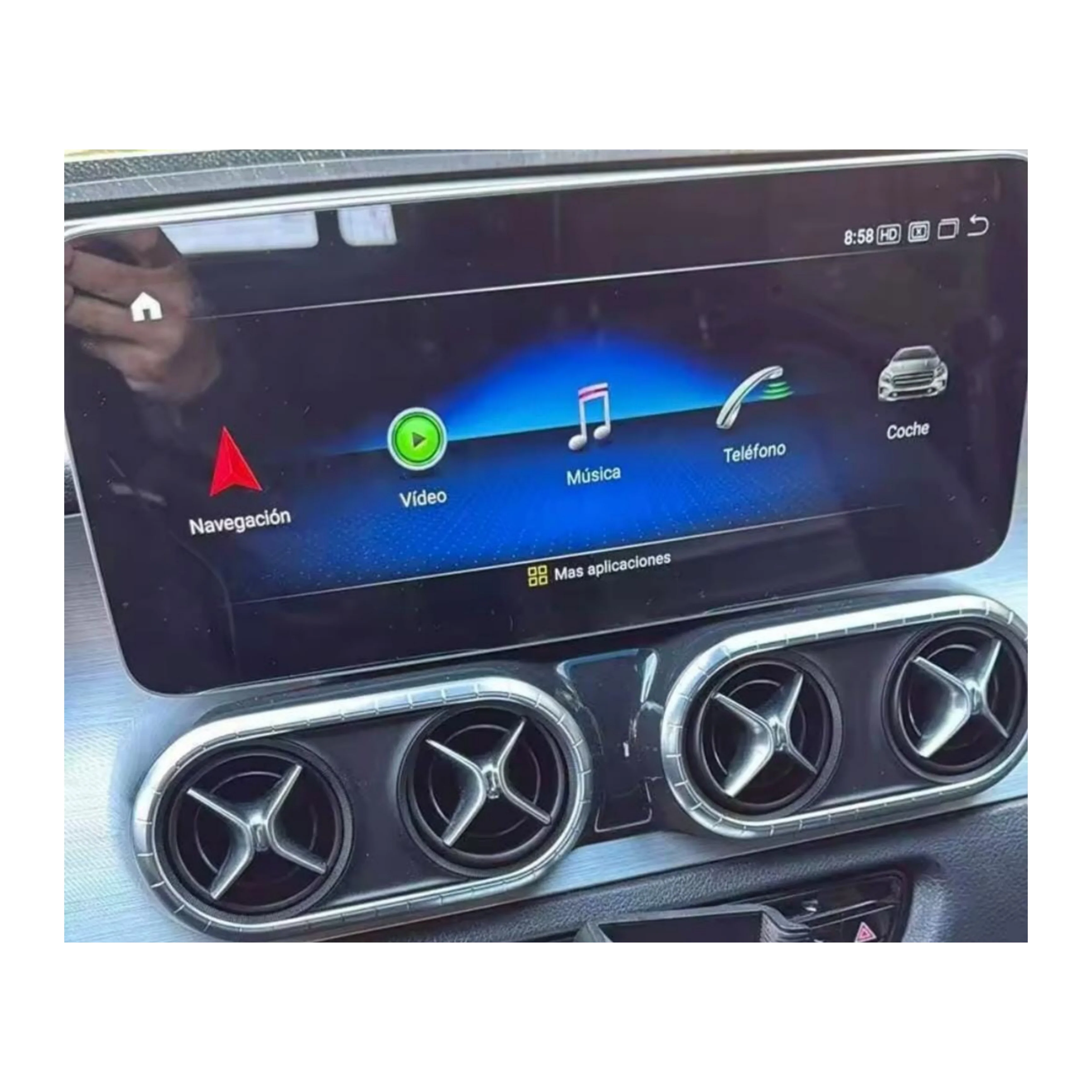 (PRENOTA) Autoradio per Mercedes Classe X 10.25"/12.3" (2017-2020) Android, Bluetooth, CarPlay, Android Auto, 4/64GB Ram - Image 4