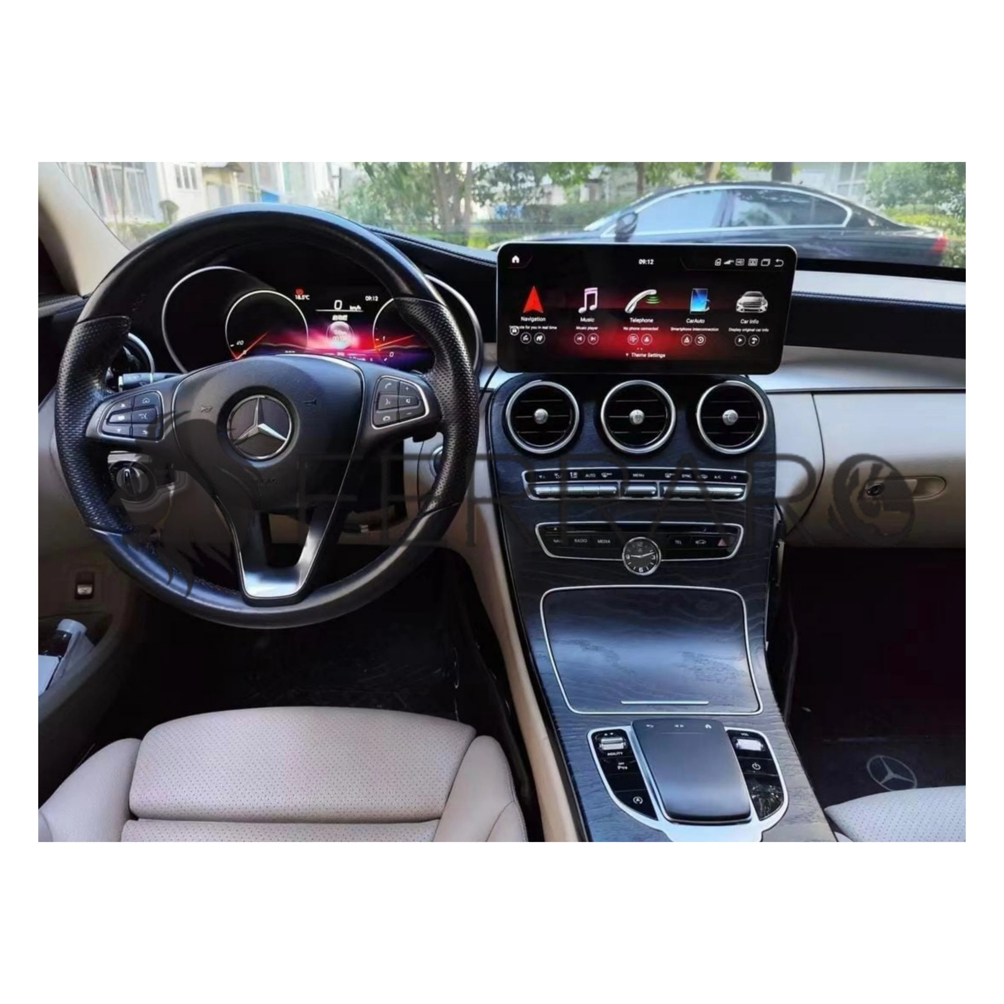 (PRENOTA) Autoradio per Mercedes GLC X253, Classe C W205, 10.25"/12.3" (2011-2018) Android, Bluetooth, CarPlay, Android Auto, 4/64GB Ram - Image 3