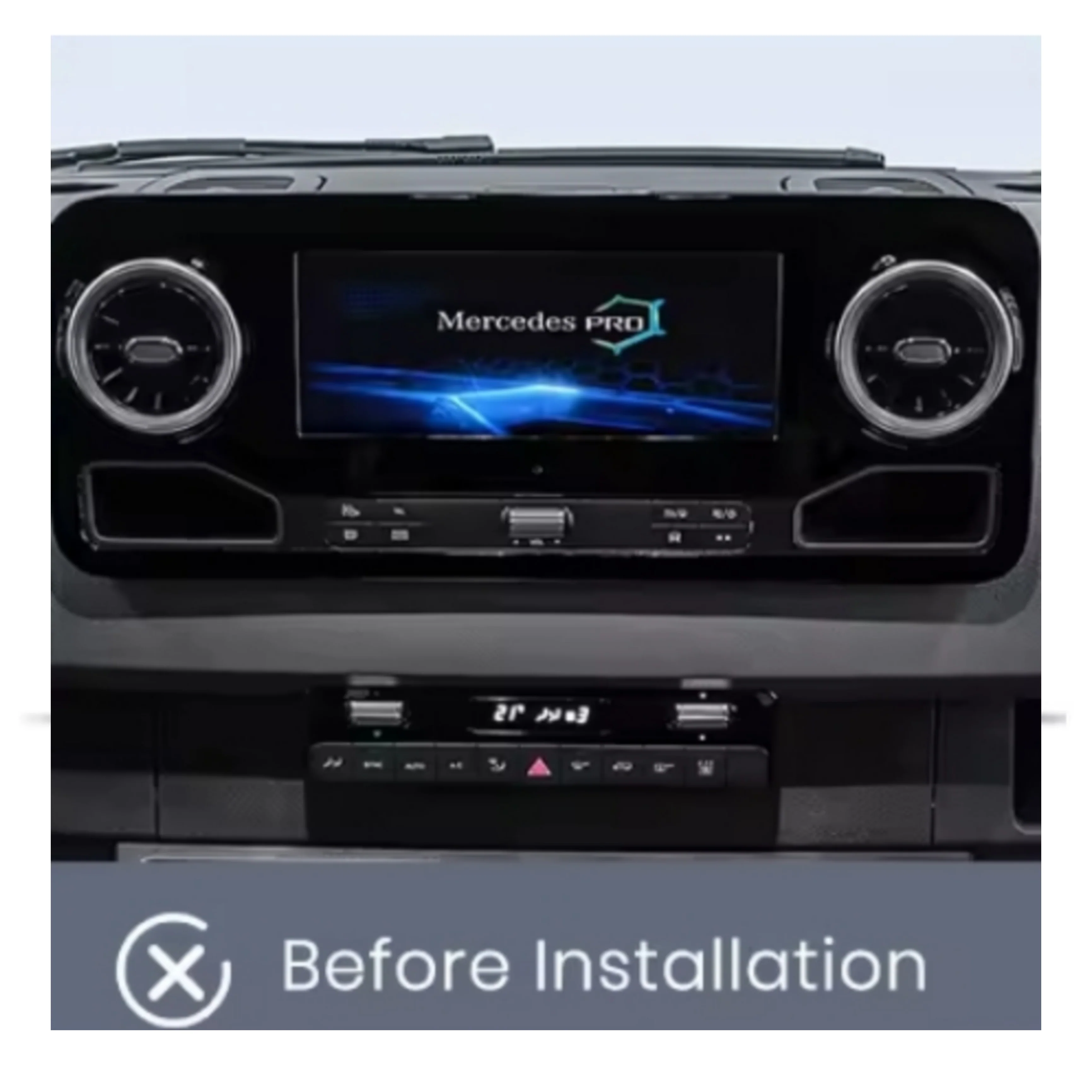 Autoradio per Mercedes Sprinter 10.1" (2018-2025) Android, Bluetooth, CarPlay, Android Auto, 2GB/4GB/8GB Ram - Image 3
