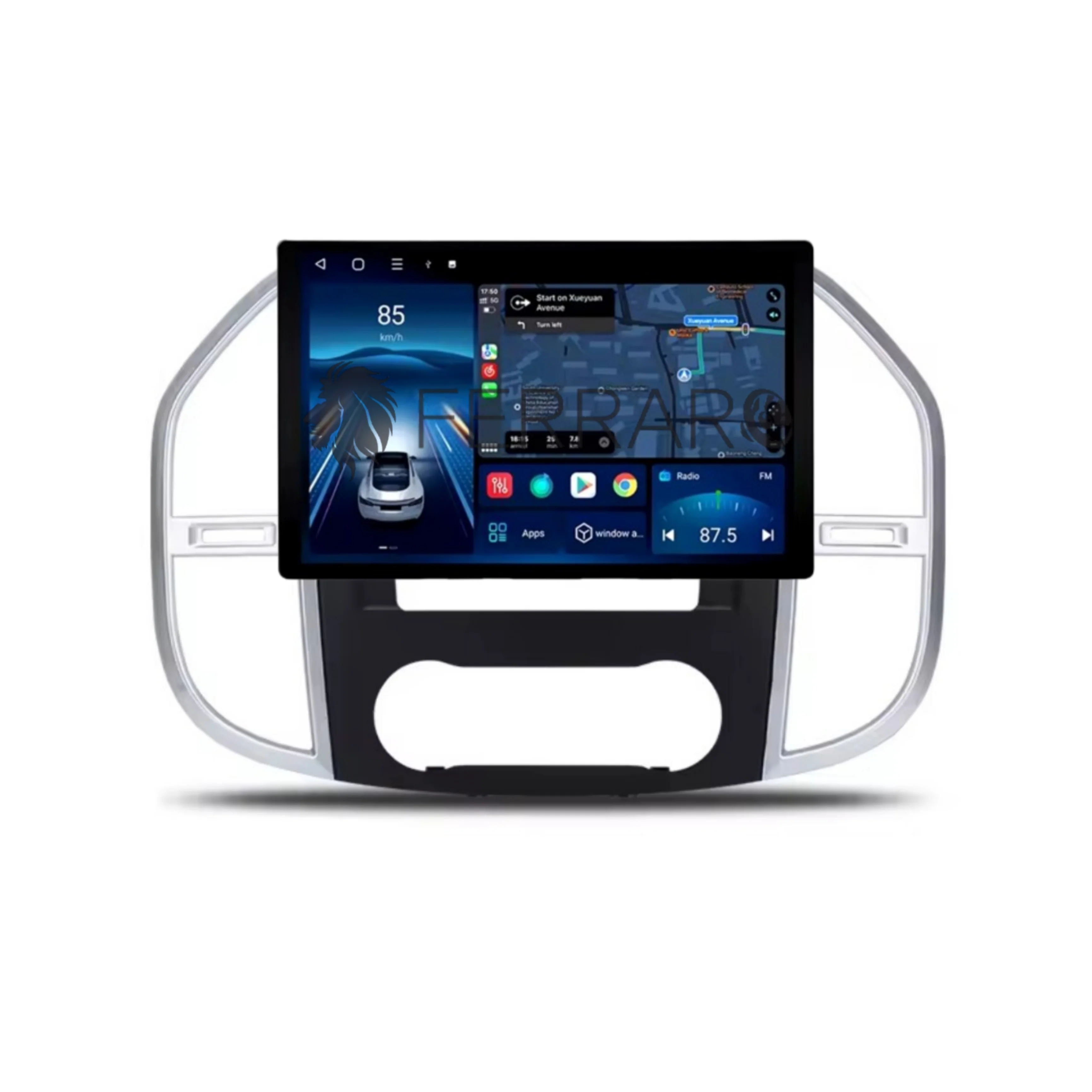 (PRENOTA) Autoradio per Mercedes Vito W447 10.5" (2014-2019) Android, Bluetooth, CarPlay, Android Auto, 4/64GB RAM