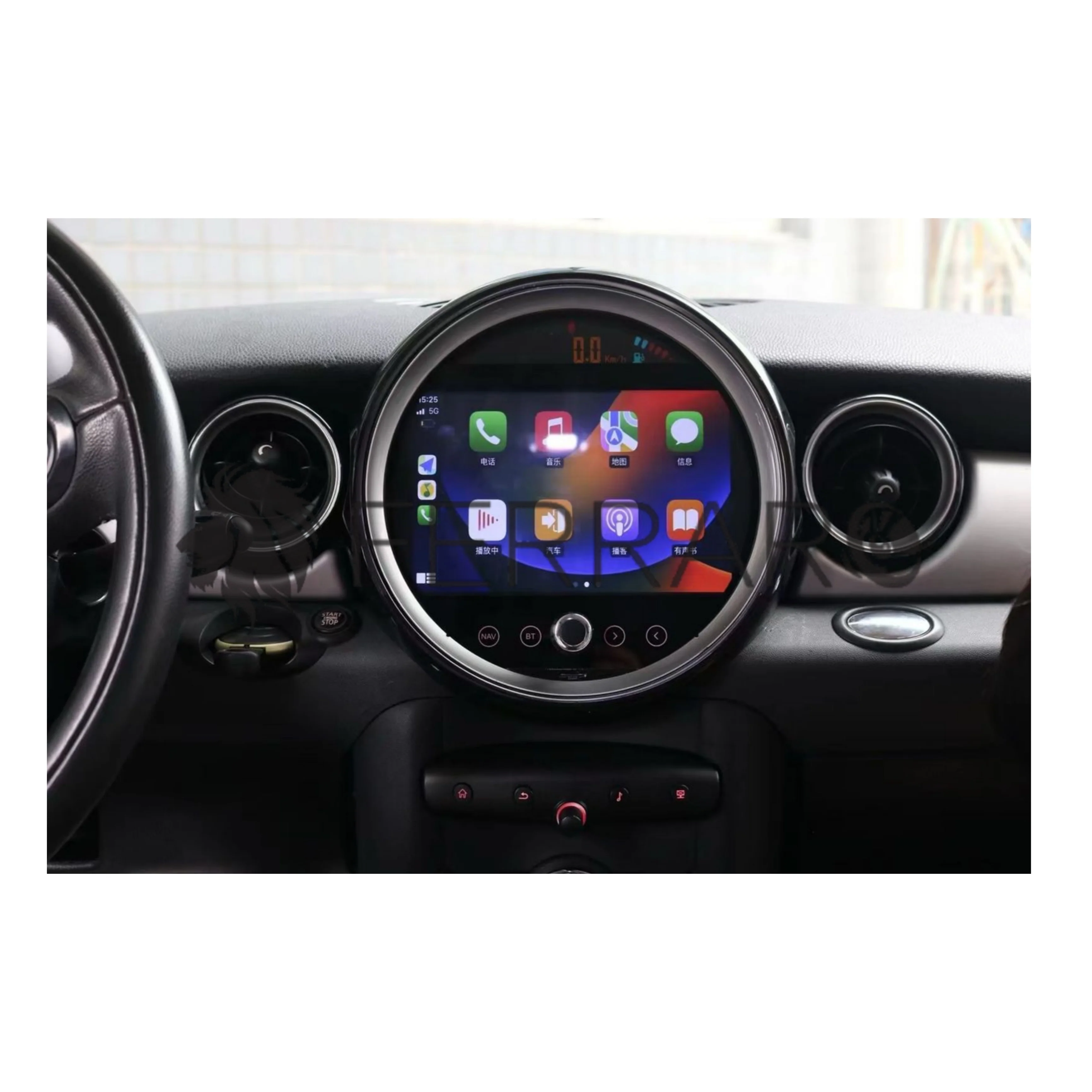 (PRENOTA) Autoradio per Mini Cooper R51, R56, R57, R58, R60, R61 9" (2007-2014) Android, Bluetooth, CarPlay, Android Auto, 8/128GB Ram - Image 4