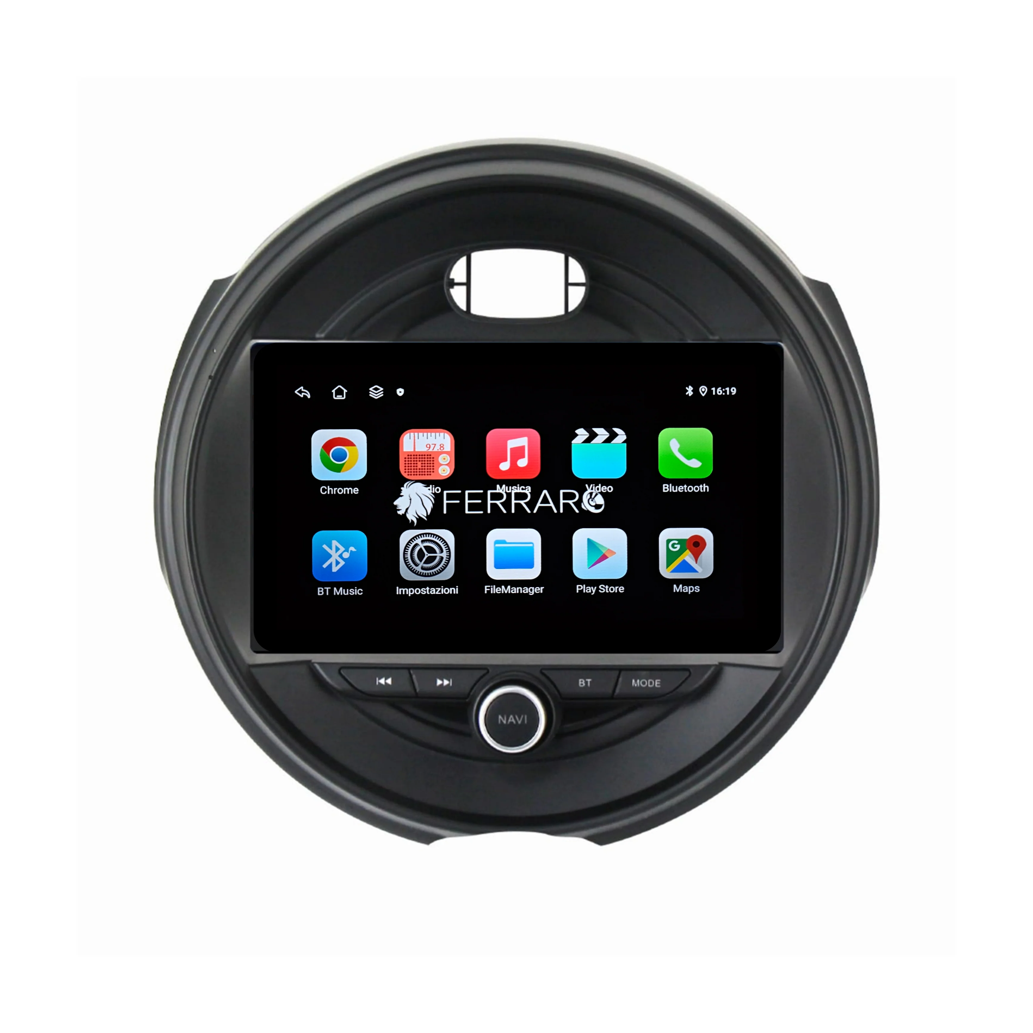 Autoradio per Mini F55, F56, F57 9" (2014-2018) Android Bluetooth, CarPlay, Android Auto, 2GB/4GB/6GB/8GB Ram
