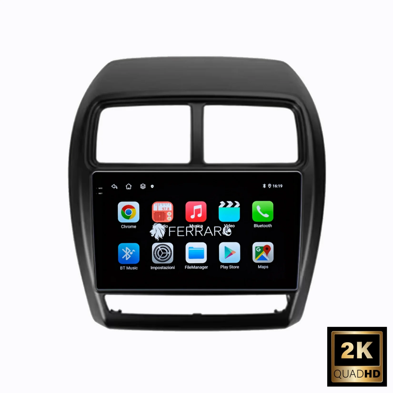 (PRENOTA) Autoradio per Mitsubishi ASX 9" 2K (2016-2019) Android, Bluetooth, CarPlay, Android Auto, 12/256GB Ram