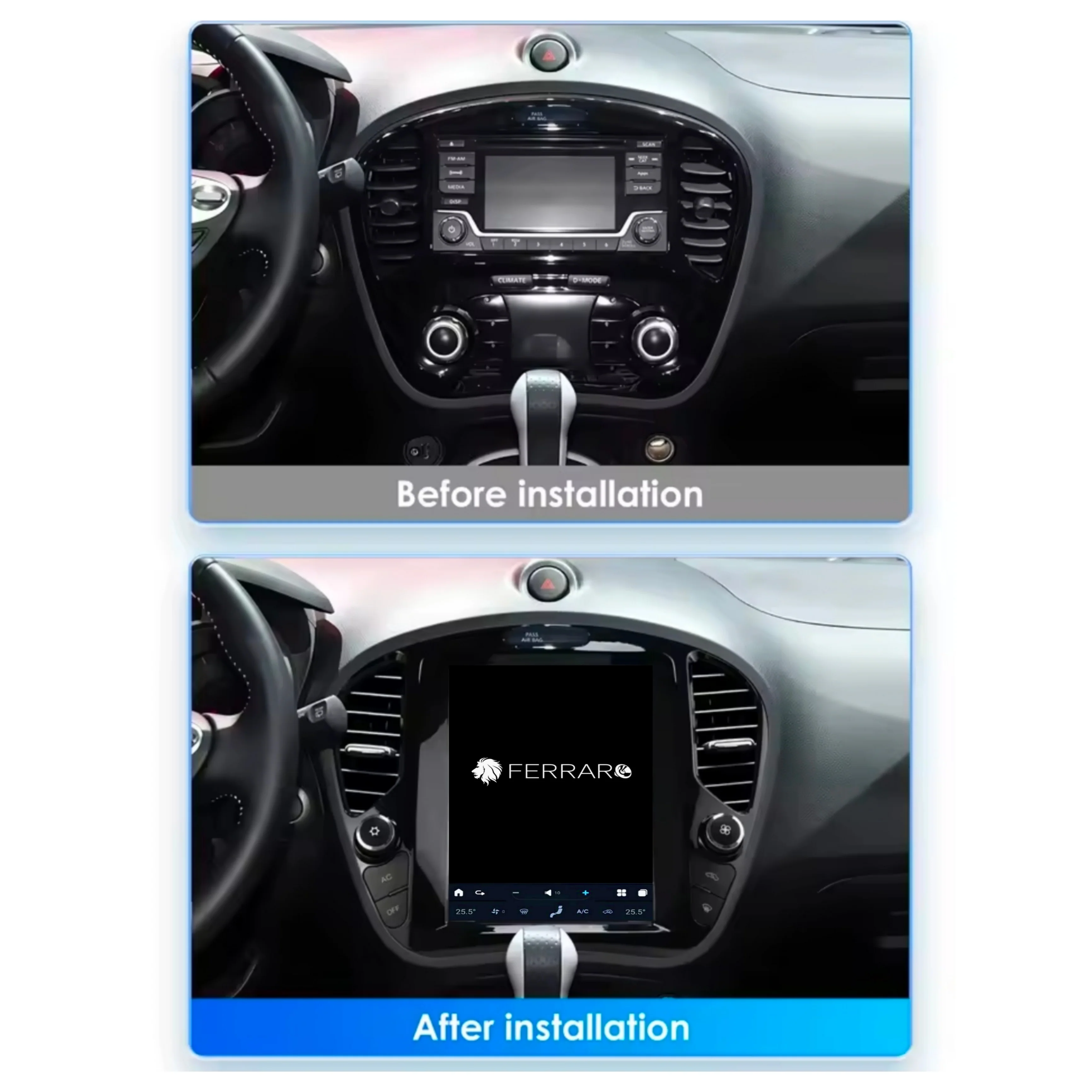 Autoradio per Nissan Juke 9.7" | 2010-2020 | Android | Bluetooth | CarPlay | Android Auto | Modello Tesla | 4GB/8GB Ram - Image 3