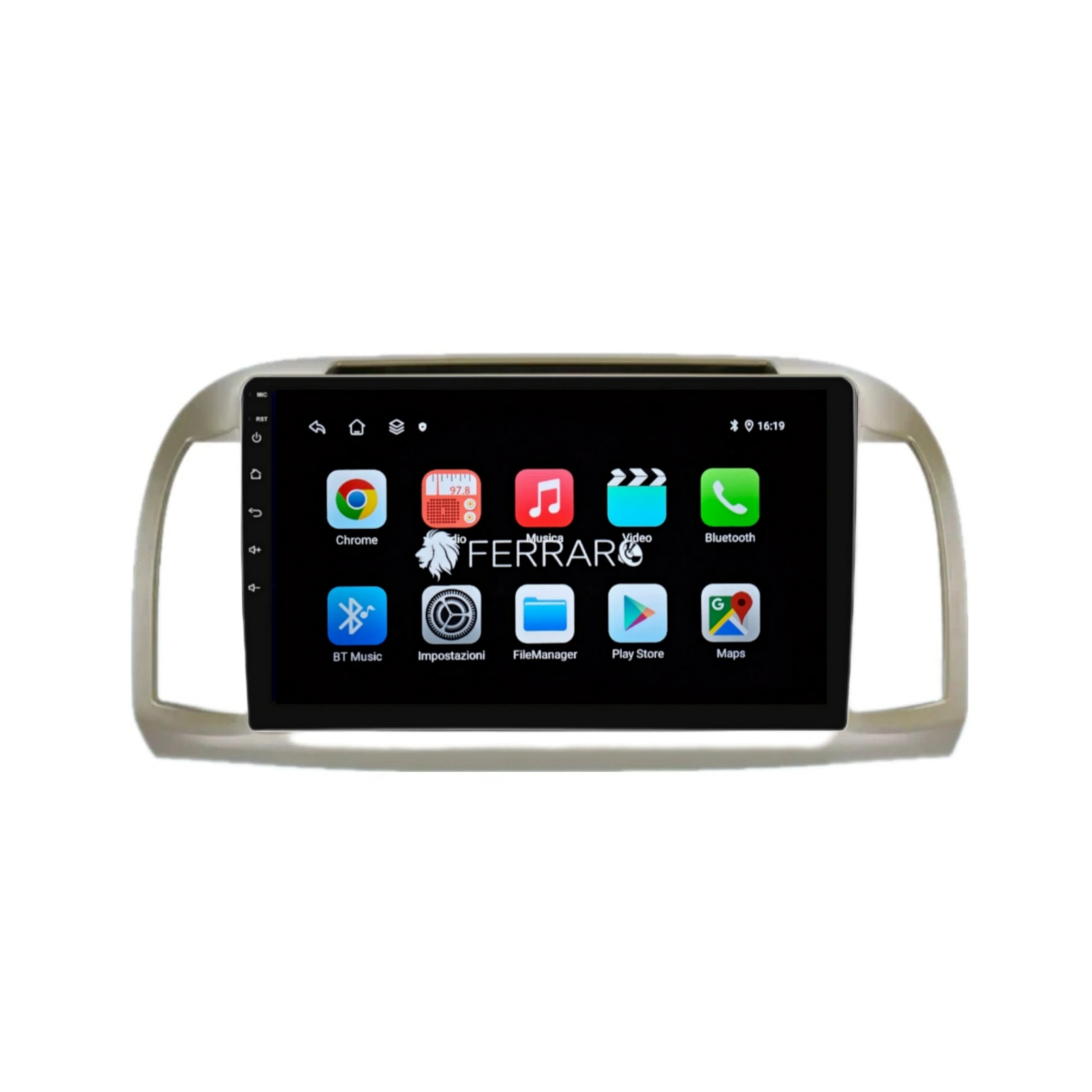 Autoradio per Nissan Micra 9" (2002-2010) Android, Bluetooth, CarPlay, Android Auto, 2GB/4GB/6GB/8GB Ram