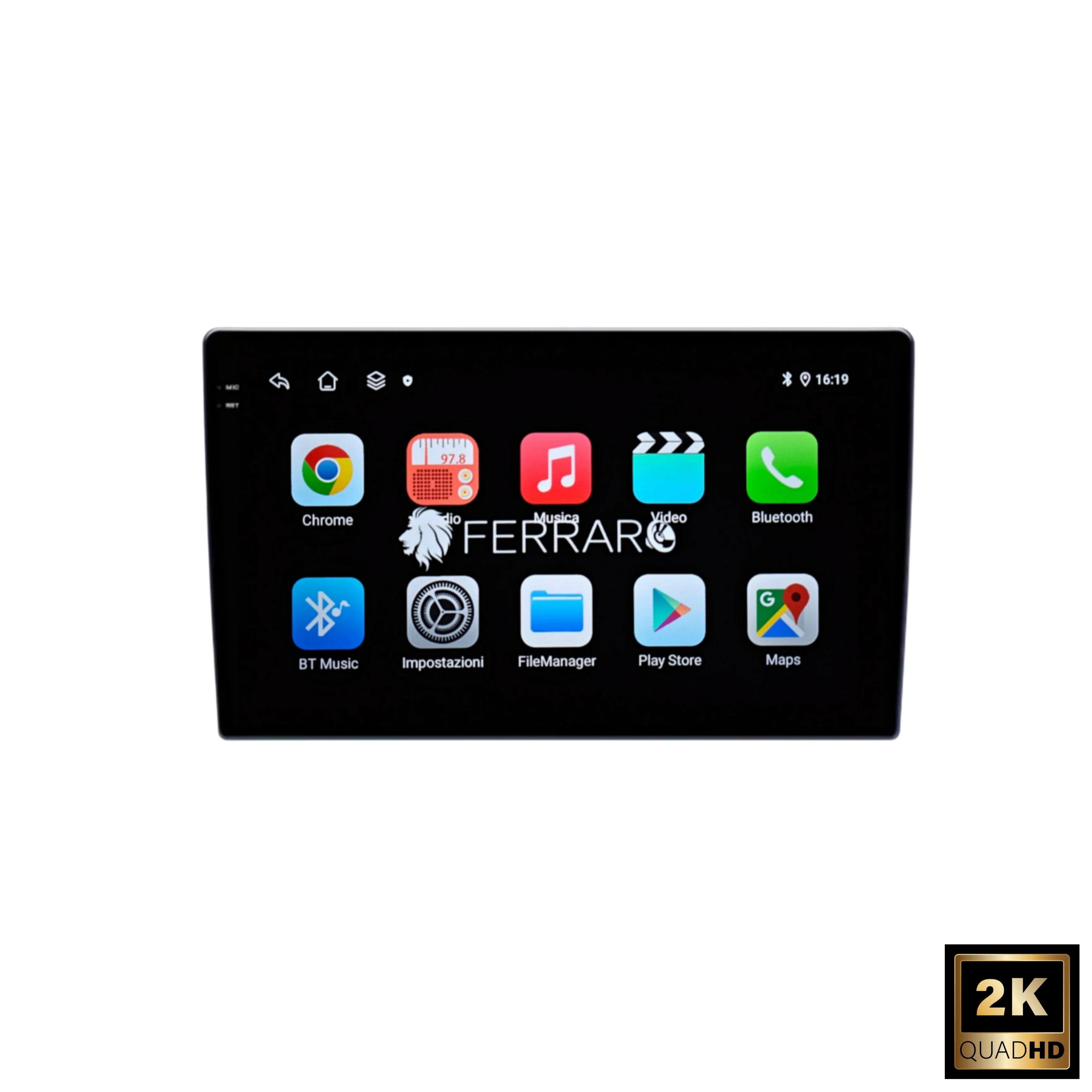 Autoradio per Nissan Note Versa 10.1" 2K | 2004-2011 | Android | Bluetooth | CarPlay | Android Auto | 4/64GB Ram