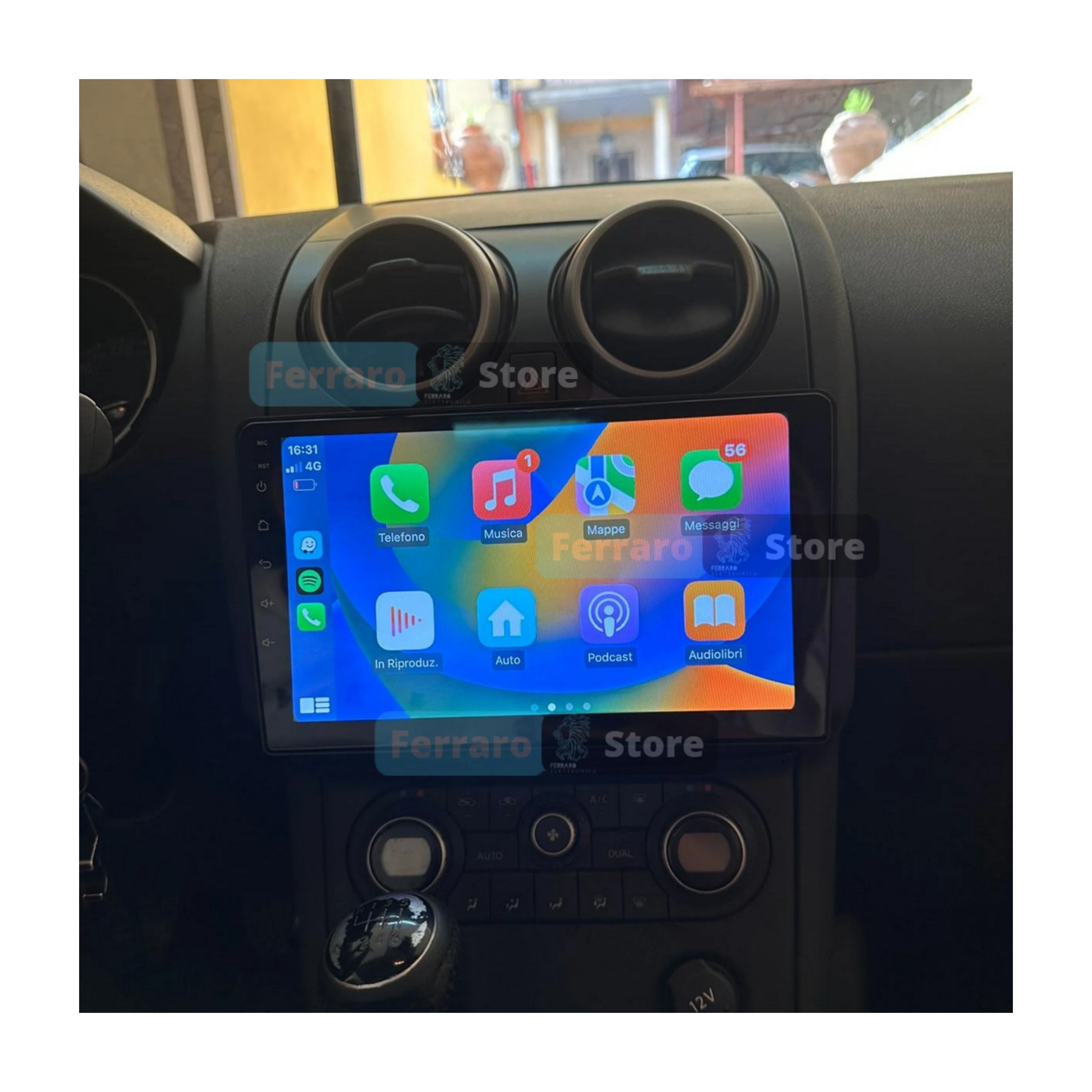 Autoradio per Nissan Qashqai J10 9" (2007-2014) Android, Bluetooth, CarPlay, Android Auto | 2GB/4GB/6GB/8GB Ram - Image 4