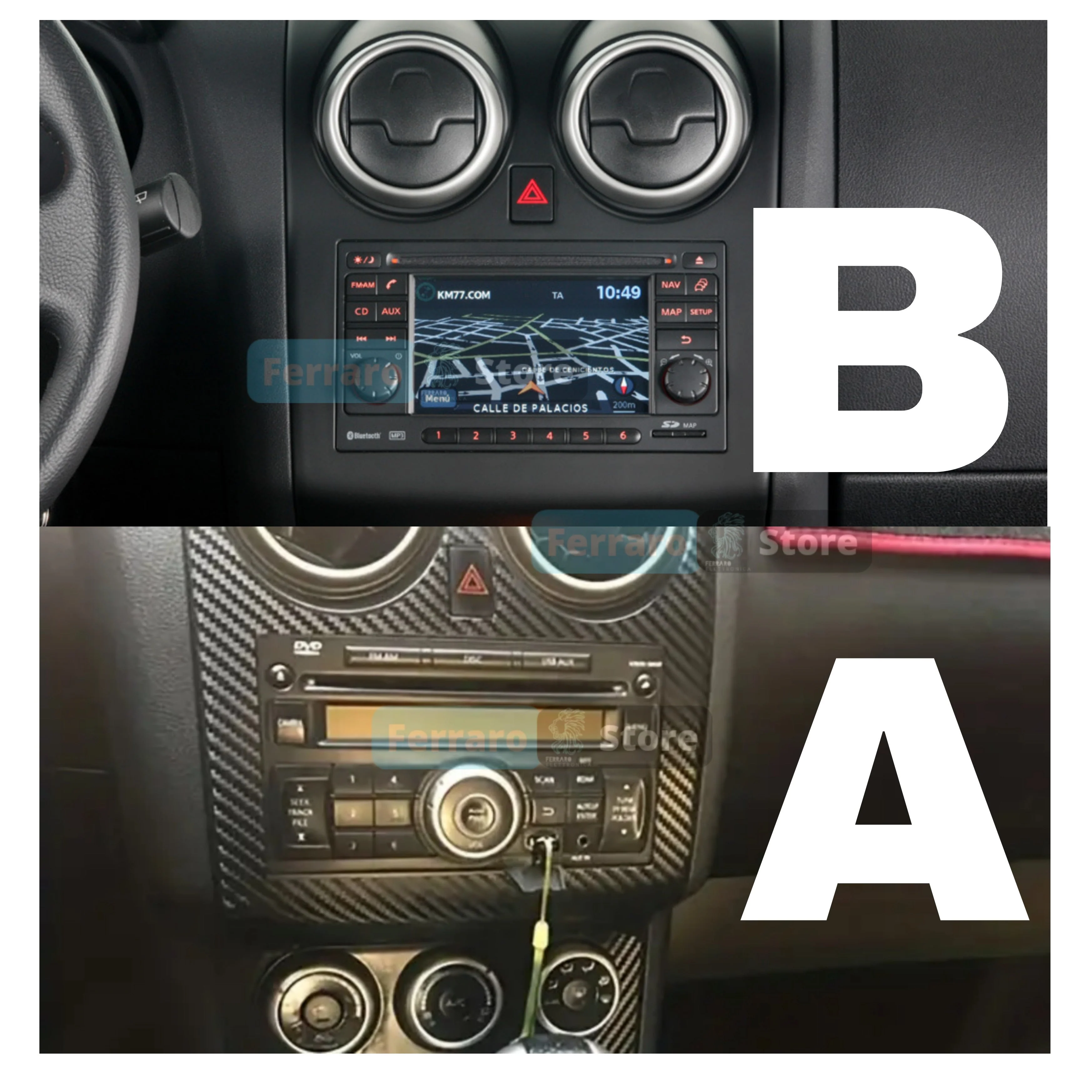 Autoradio per Nissan Qashqai J10 7" | 2007-2014 | Android | Bluetooth | CarPlay | Android Auto | 2GB/4GB/6GB/8GB Ram - Image 2