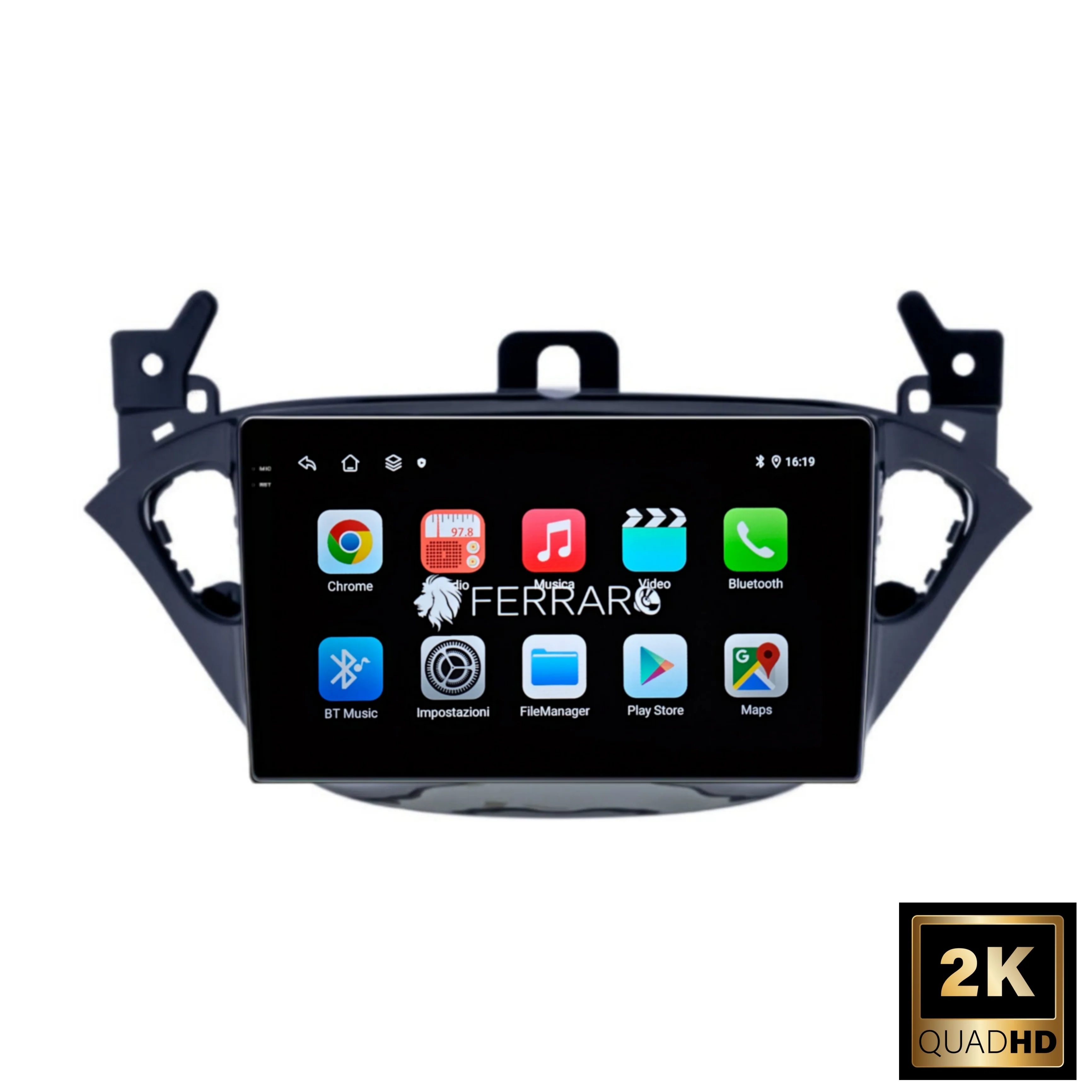 Autoradio per Opel Adam, Corsa E 9" 2K (Dal 2012+) Android, Bluetooth, CarPlay, Android Auto, 12/256GB RAM