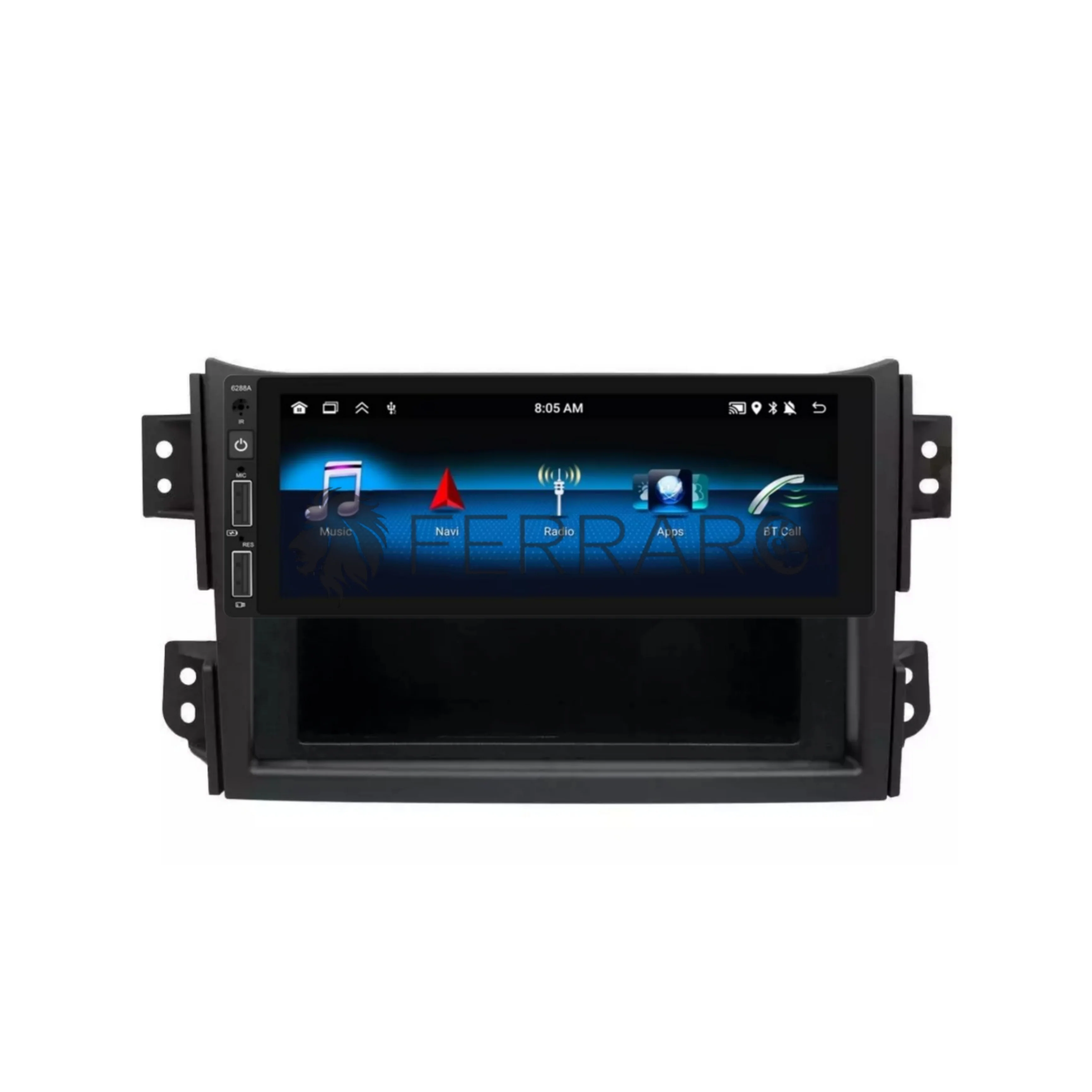 Autoradio per Opel Agila, Suzuki Splash Ritz (2008-2015) 6.9", Android, Bluetooth, CarPlay, Android Auto, 2/32GB Ram