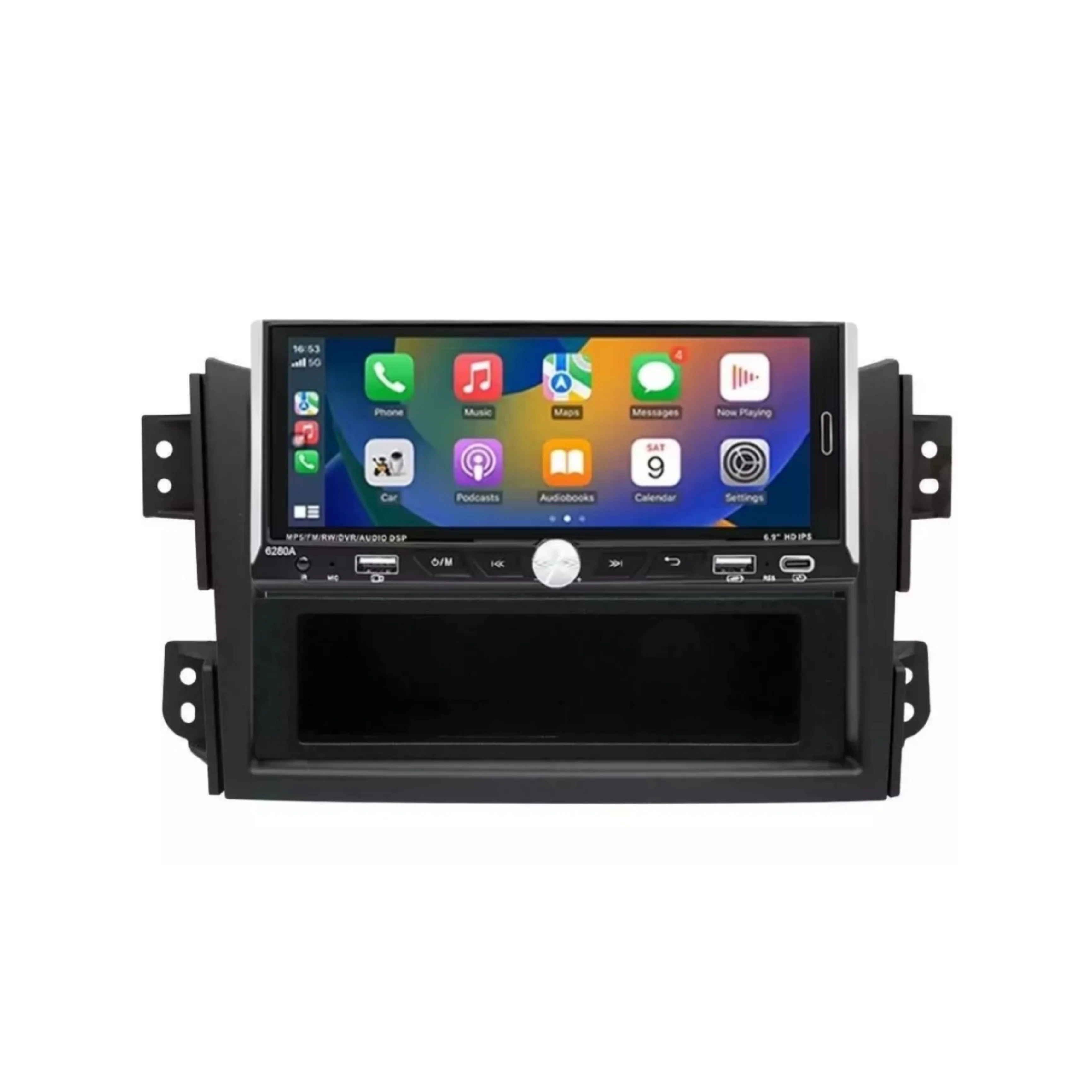 Autoradio per Opel Agila, Suzuki Splash Ritz (2008-2015) 6.9", Android, Bluetooth, CarPlay, Android Auto, 2/32GB Ram