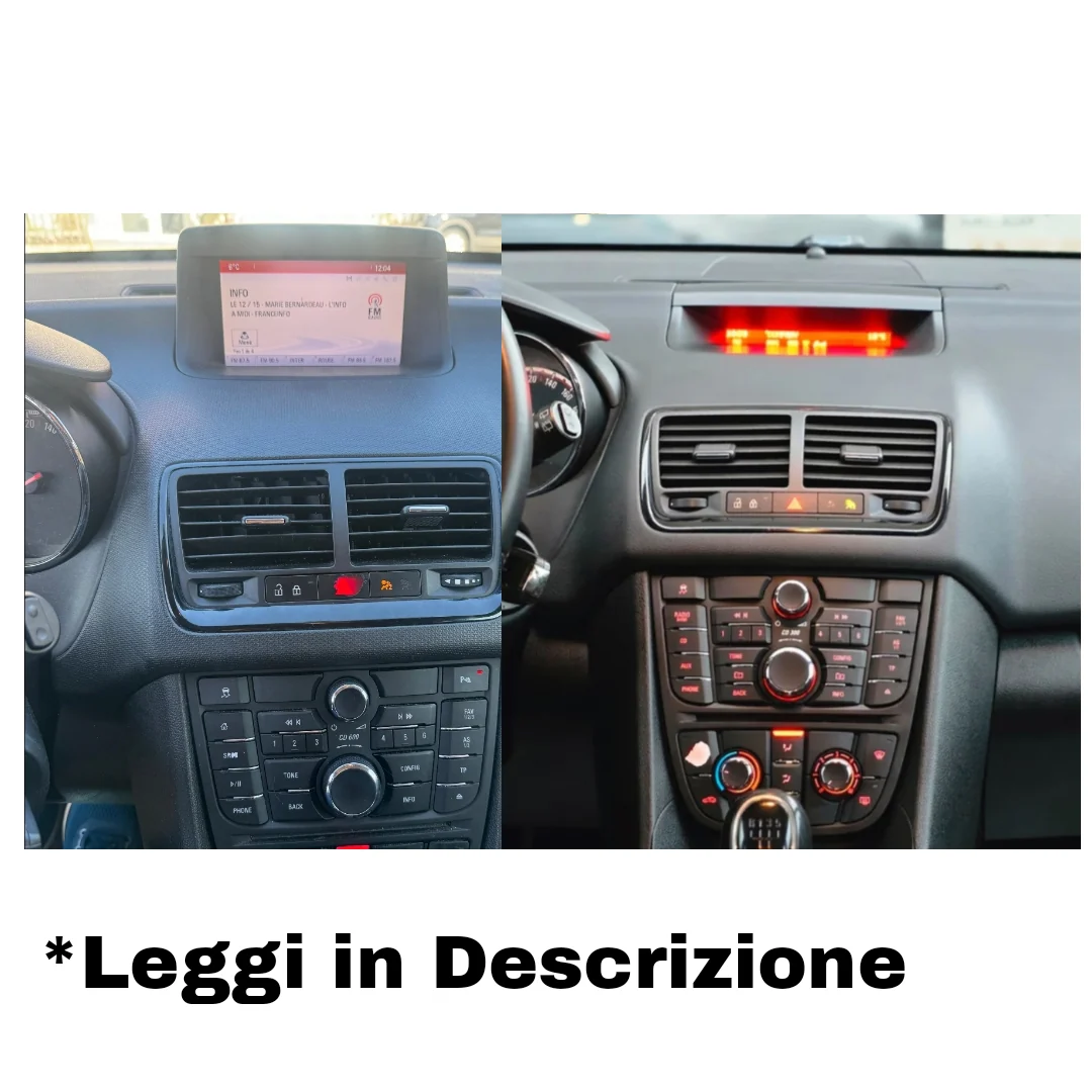 Autoradio per Opel Meriva B 9" (2010-2017) Android, Bluetooth, CarPlay, Android Auto, 2GB/4GB/6GB/8GB Ram - Image 3
