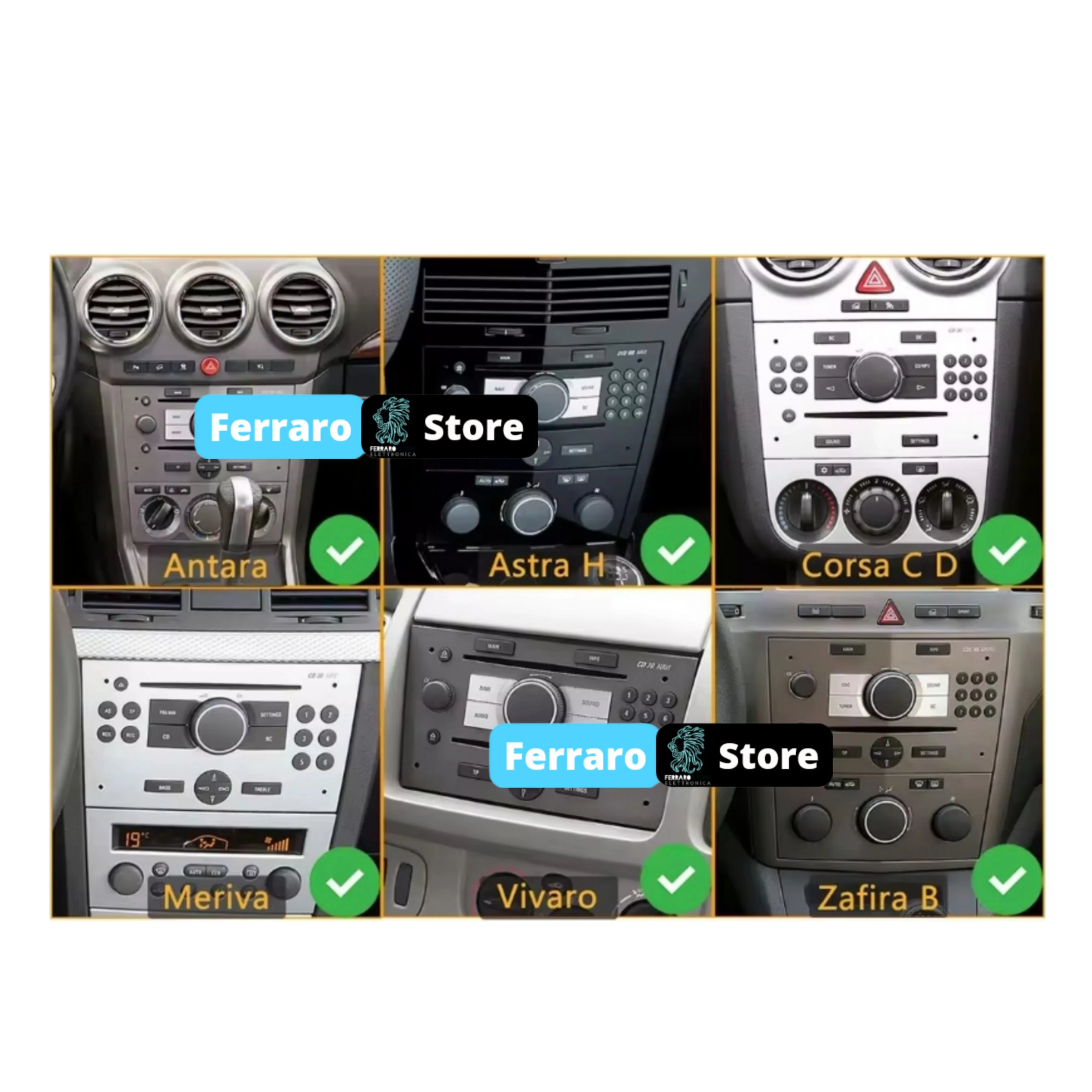 Autoradio per Opel Universale 7" | Anni in Descrizione | Android | Bluetooth | CarPlay | Android Auto | 2GB/4GB/6GB/8GB Ram - Image 3