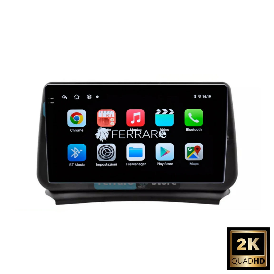 Autoradio per Opel Zafira C Tourer 9" 2K | 2011-2019 | Android | Bluetooth | CarPlay | Android Auto | 12/256GB Ram
