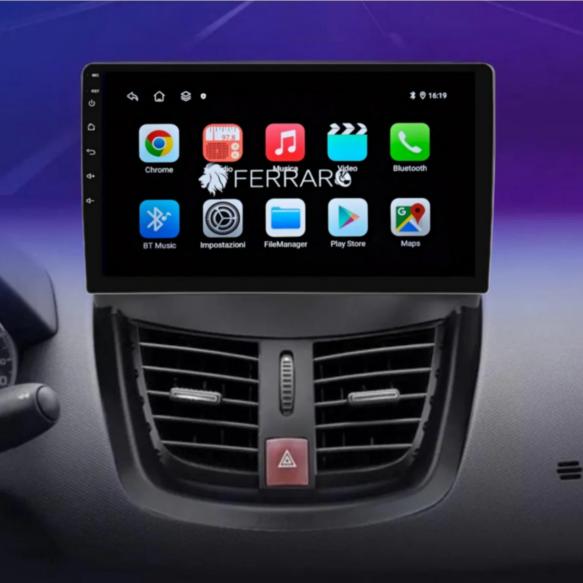 Autoradio per Peugeot 207/207cc 9"(2006-2015) Android, Bluetooth, CarPlay, Android Auto 2GB/4GB/6GB/8GB Ram - Image 5