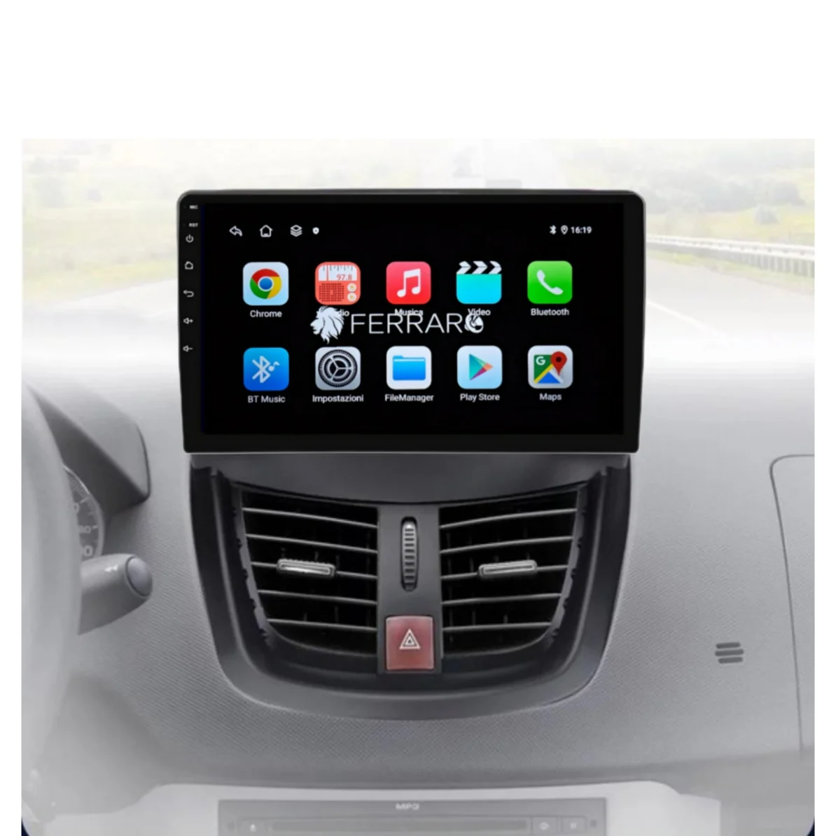 Autoradio per Peugeot 207/207cc 9"(2006-2015) Android, Bluetooth, CarPlay, Android Auto 2GB/4GB/6GB/8GB Ram - Image 7