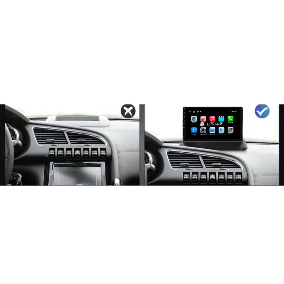 Autoradio per Peugeot 3008, 5008 9" (2009-2016) Bluetooth, Android, CarPlay, Android Auto, 2GB/4GB/6GB/8GB Ram - Image 4