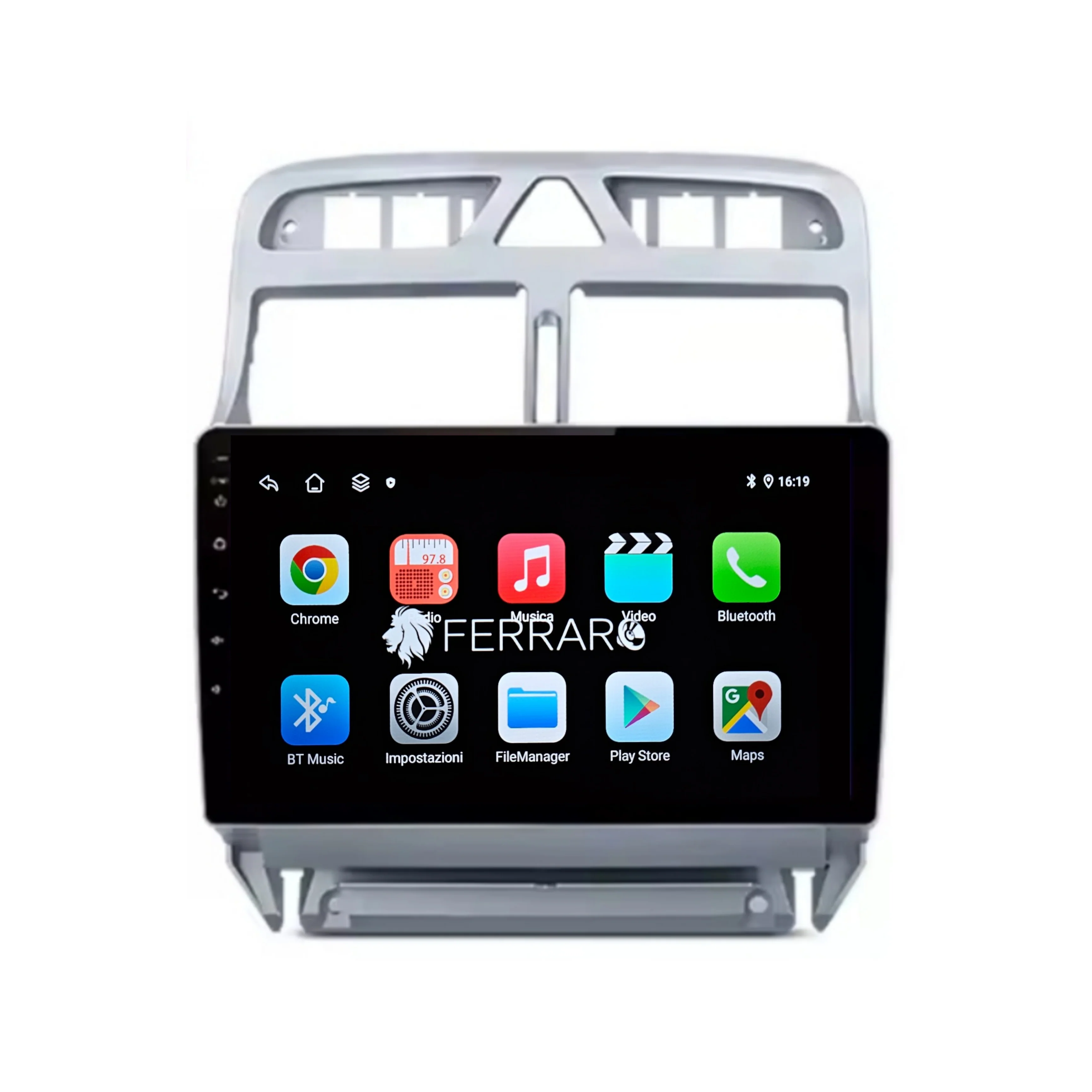 Autoradio per Peugeot 307 | 307CC | 307SW 9" | 2001-2008 | Android | Bluetooth | CarPlay | Android Auto | 2GB/4GB/6GB/8GB Ram