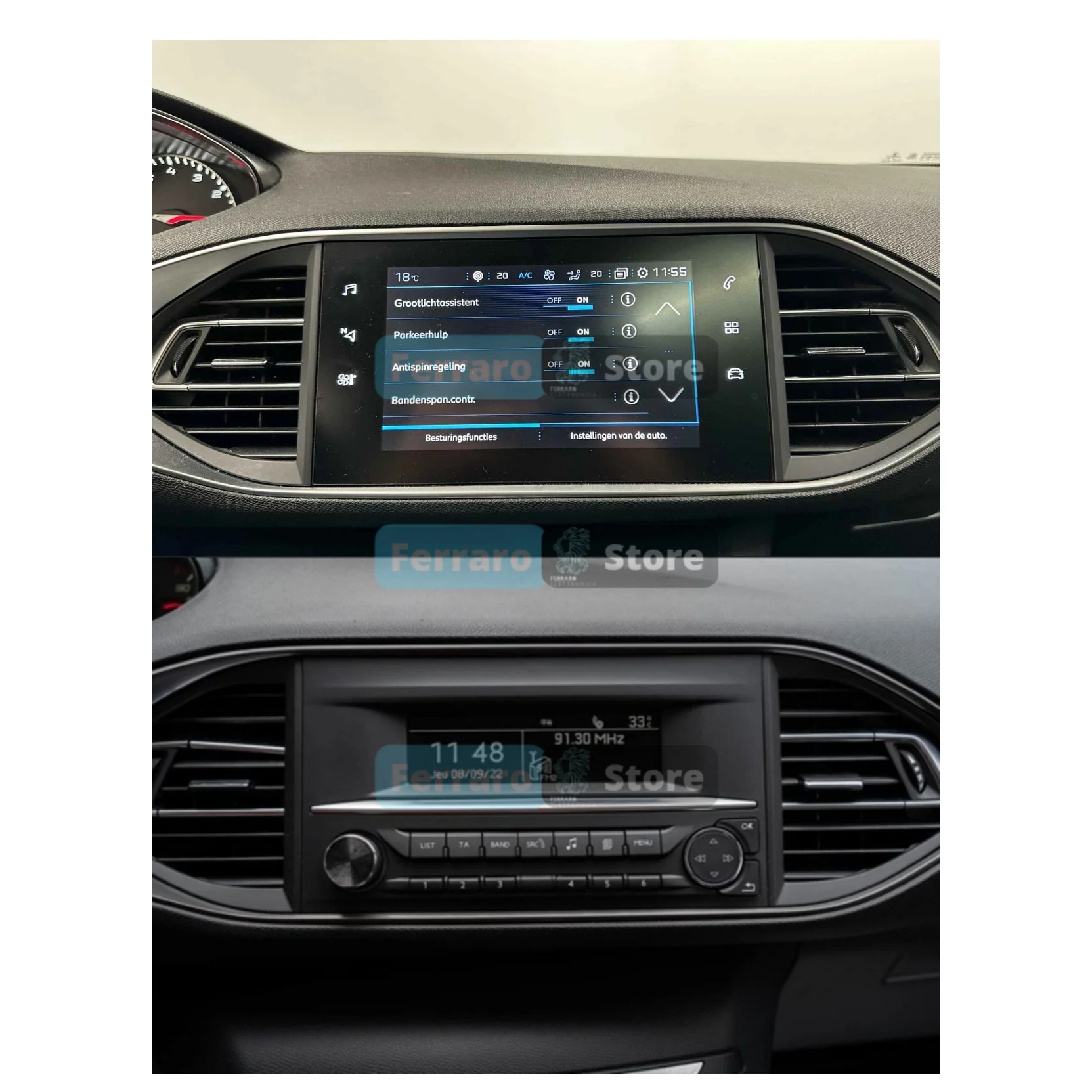 Autoradio per Peugeot 308 | 308s 10" | 2013-2021 | Android | Bluetooth | CarPlay | Android Auto | 4/64GB Ram - Image 2