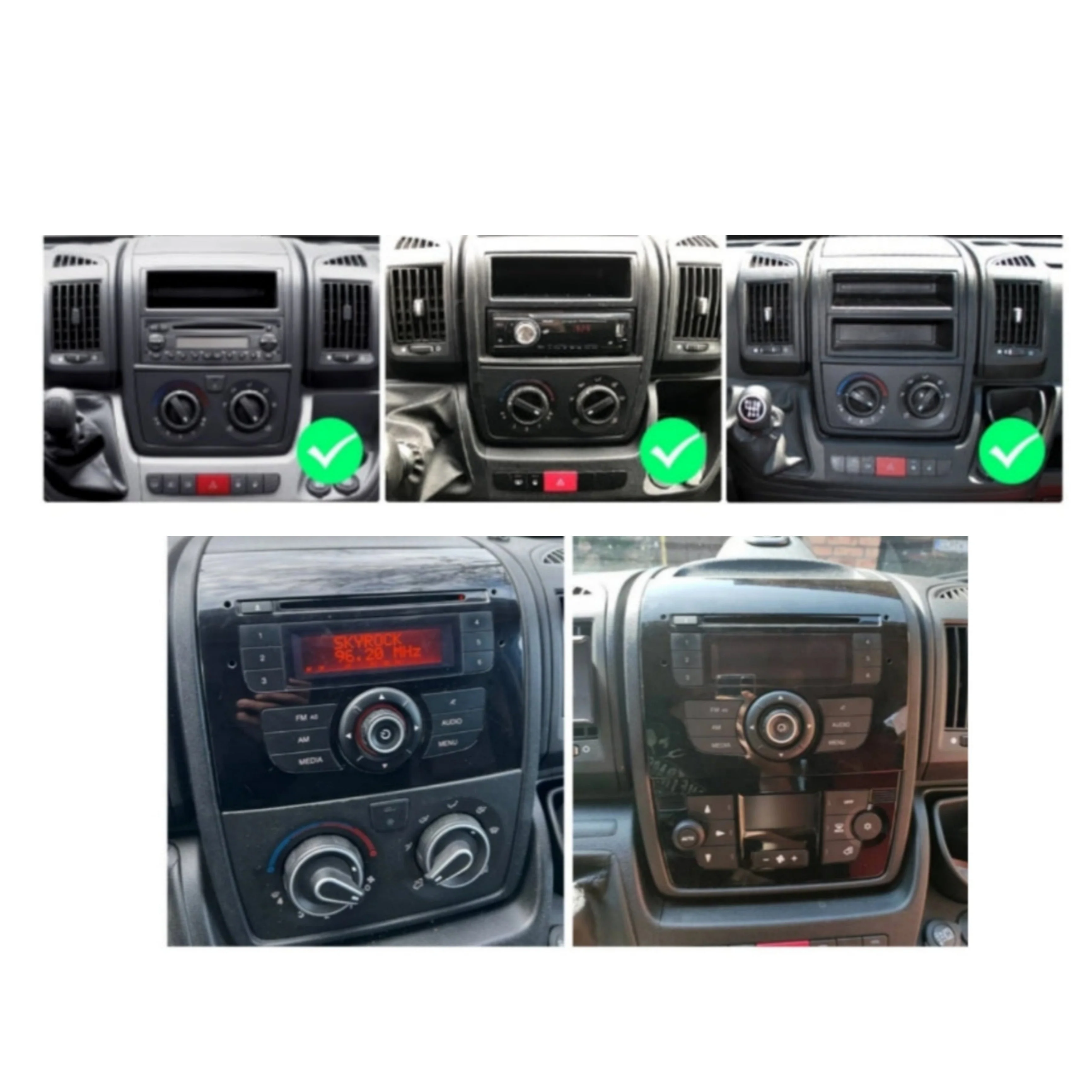 Autoradio per Peugeot Boxer, Citroen Jumper, Fiat Ducato 10" (2006-2022) Android, Bluetooth, Estraibile, CarPlay, Android Auto, 2GB/6GB/8GB Ram - Image 3