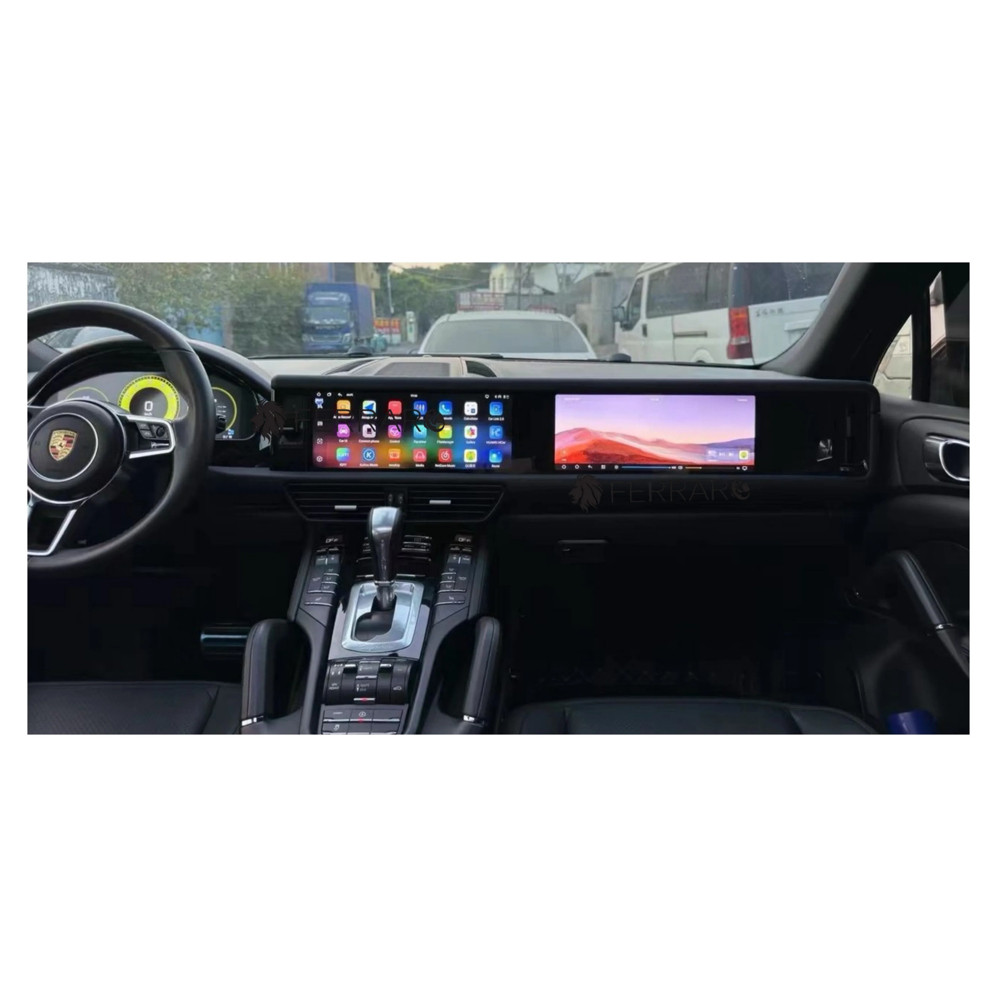 (PRENOTA) Autoradio per Porsche Cayenne 12.3" + 12.3" (2010-2017) Android, Bluetooth, CarPlay, Android Auto, 6/128GB Ram - Image 4
