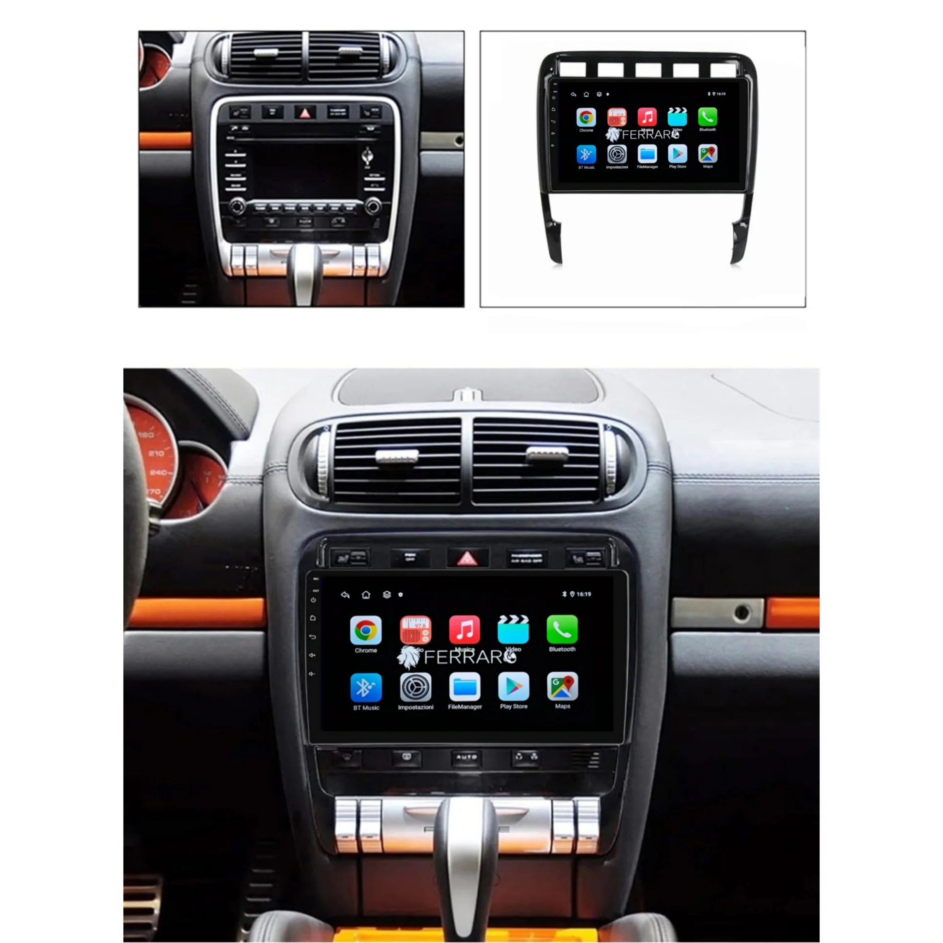 Autoradio per Porsche Cayenne GTS 9" | 2002-2006 | Android | Bluetooth | CarPlay | Android Auto | 2GB/4GB/6GB/8GB Ram - Image 5