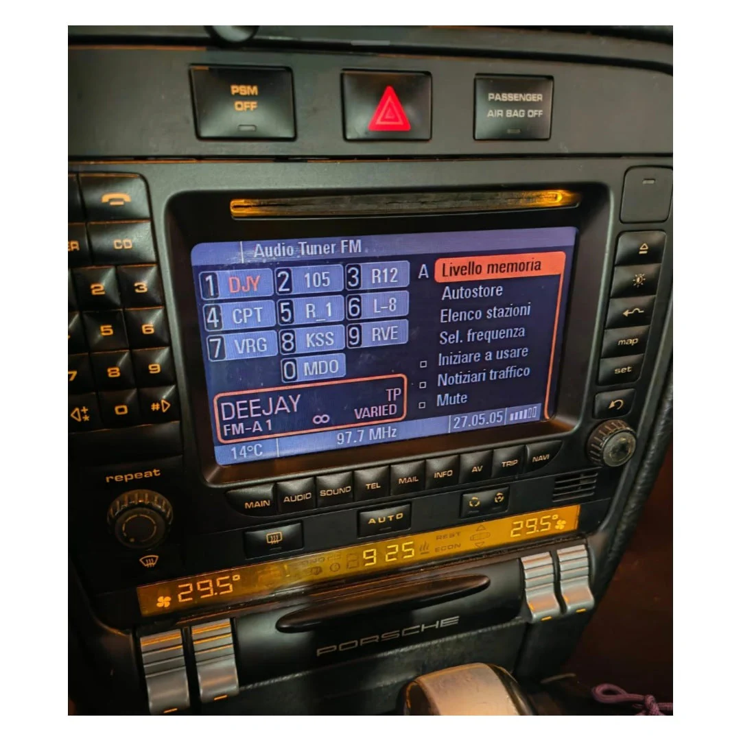 (PRENOTA) Autoradio per Porsche Cayenne GTS 9" 2K (2002-2006) Android, Bluetooth, CarPlay, Android Auto, 12/256GB Ram - Image 5