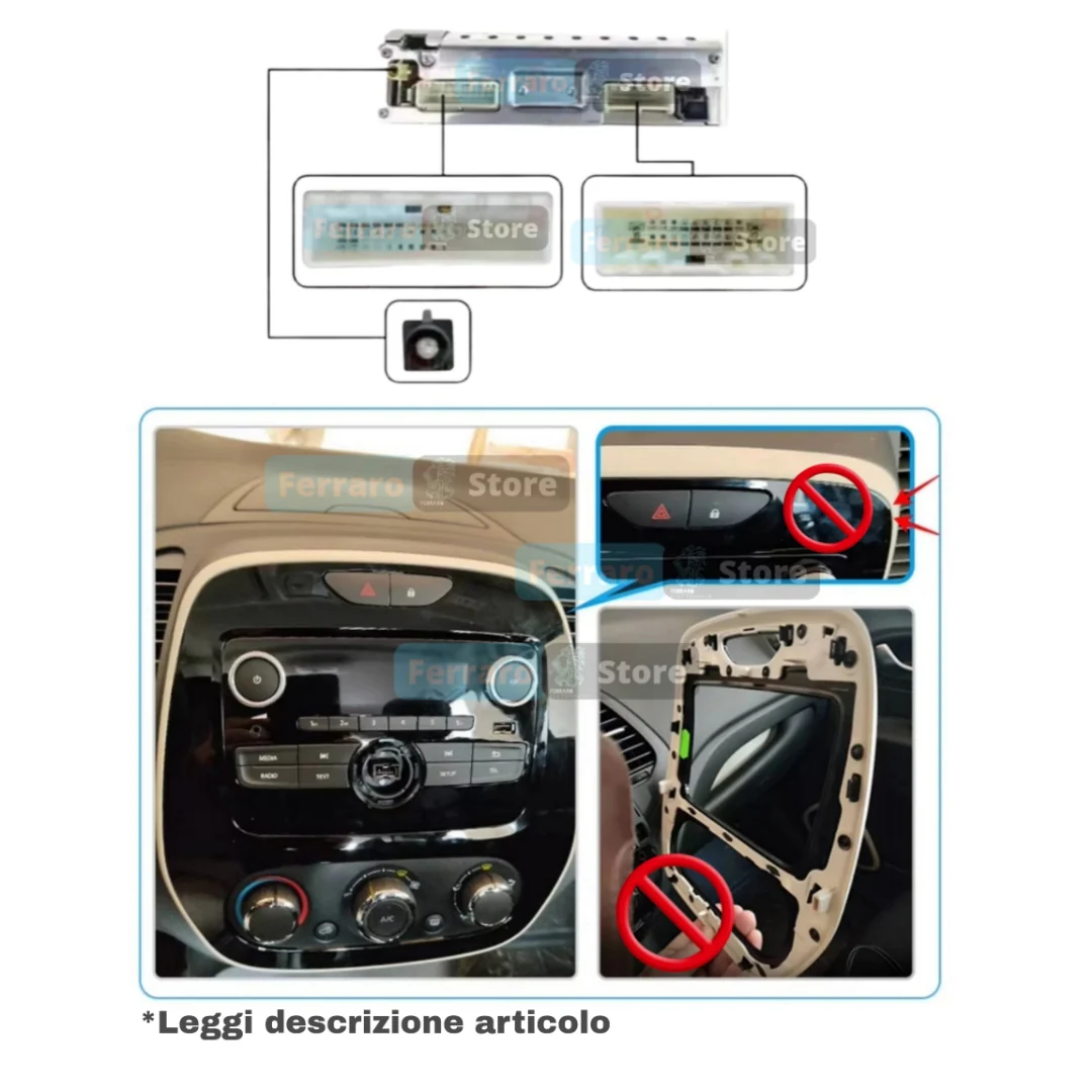 Autoradio per Renault Captur 9" (2013-2019) Android, Bluetooth, CarPlay, Android Auto, 2GB/4GB/6GB/8GB Ram - Image 5