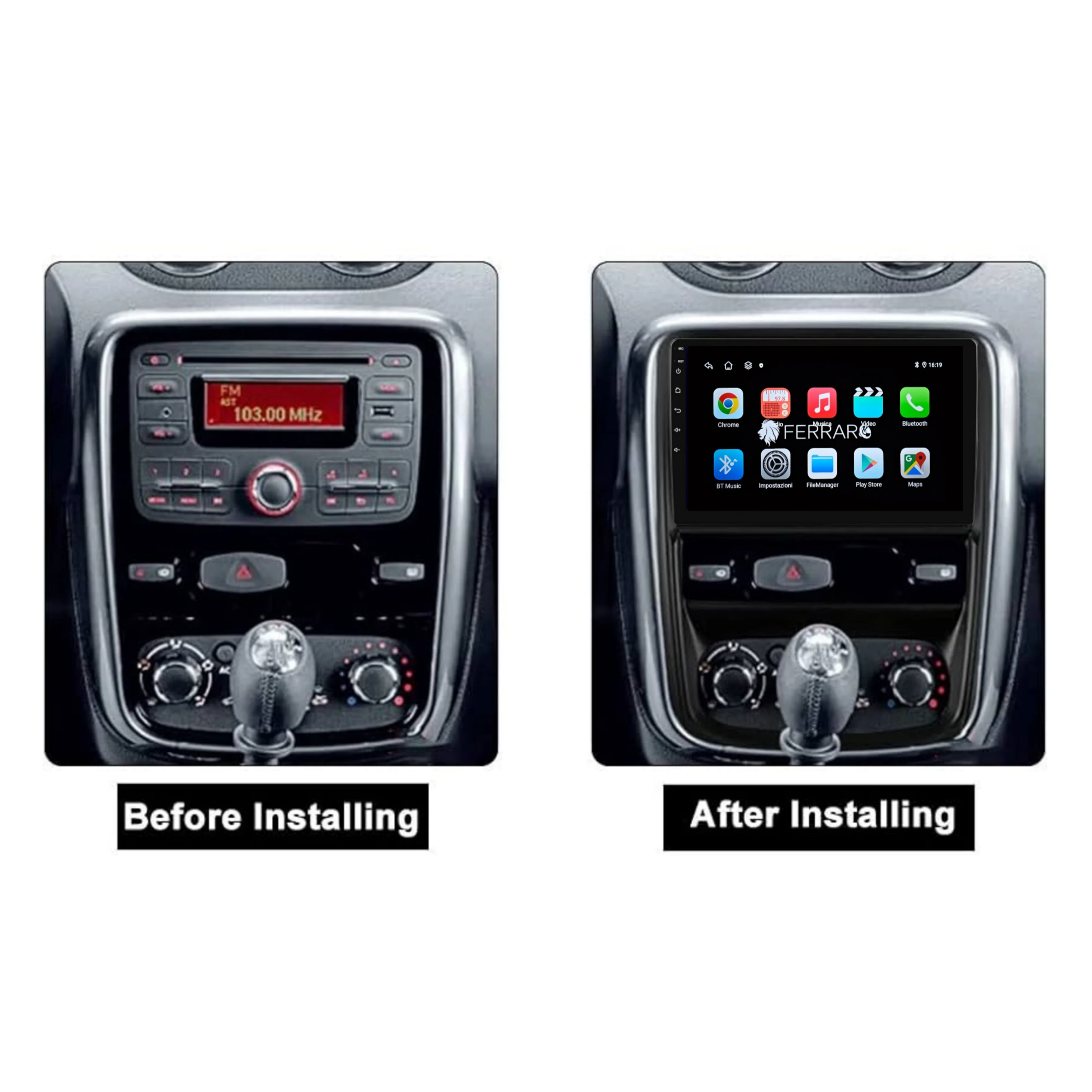 (PRENOTA) Autoradio per Renault Duster 1 Nissan Terrano 9" (Dal 2010>) Android, Bluetooth, CarPlay, Android Auto, 2GB/4GB/6GB/8GB Ram - Image 3