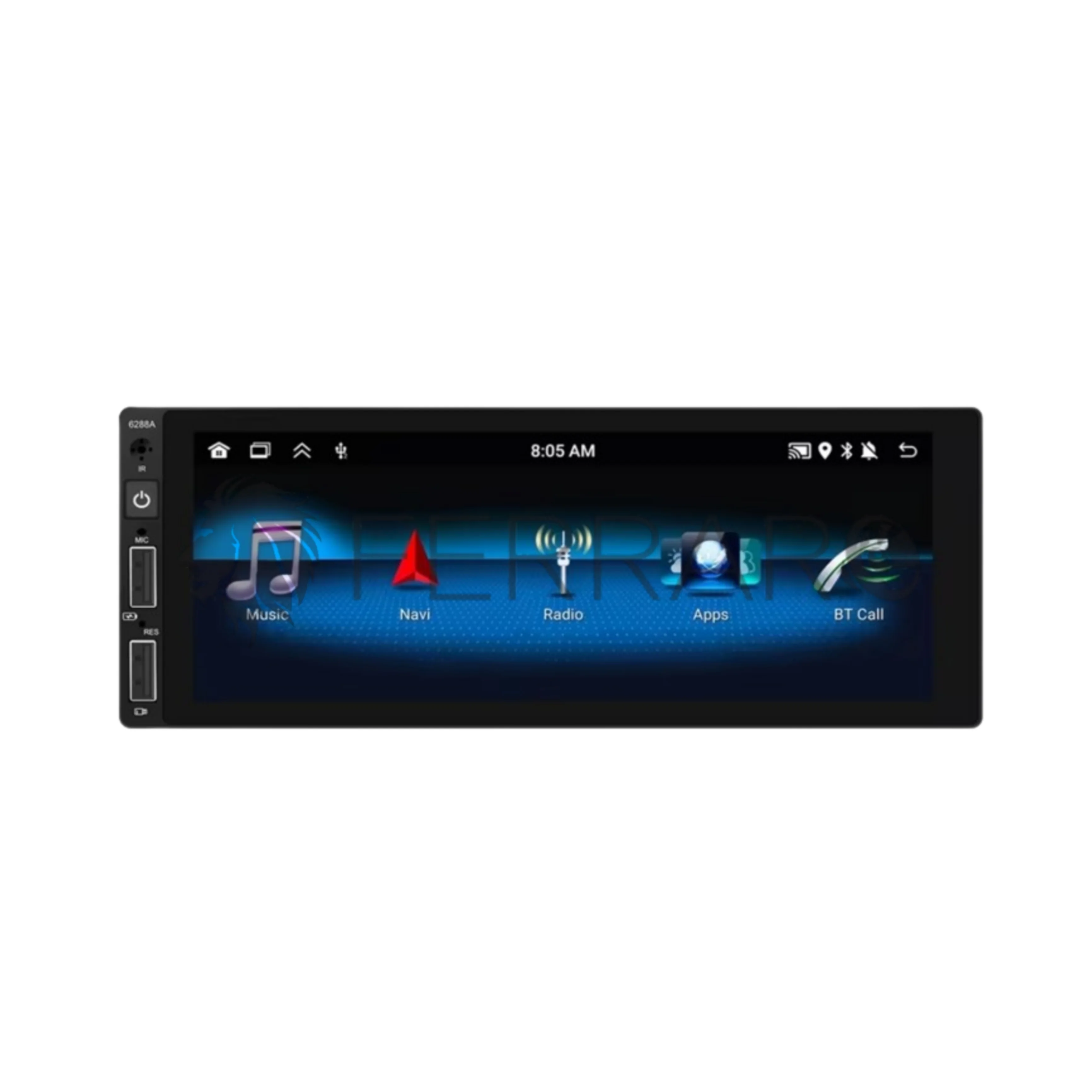 Autoradio per Peugeot 207/207cc 6.9" (2006-2015) Android, Bluetooth, CarPlay, Android Auto, 2/32GB Ram