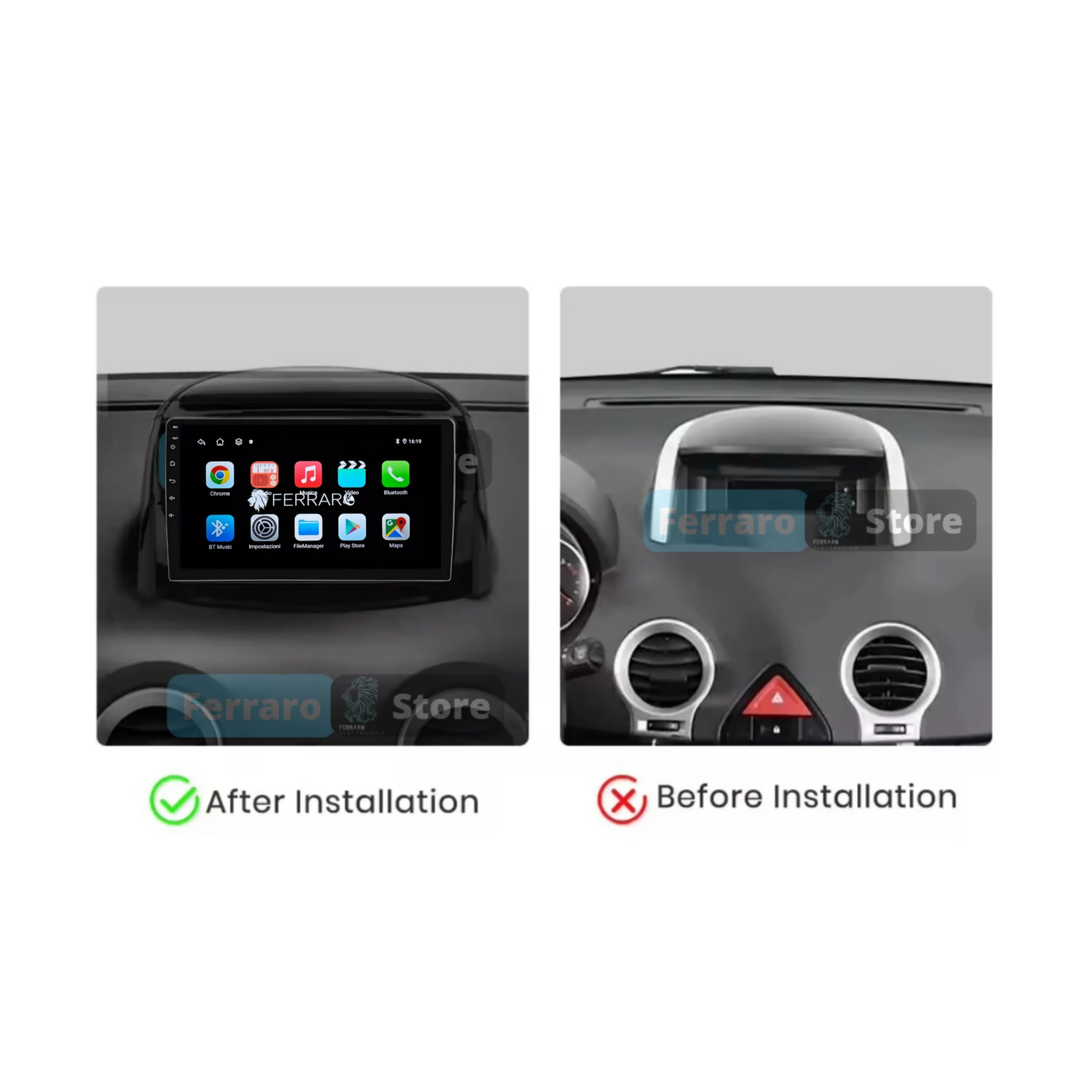 Autoradio per Renault Koleos 9" | 2008-2016 | Android | Bluetooth | CarPlay | Android Auto | 2GB/4GB/6GB/8GB Ram - Image 3