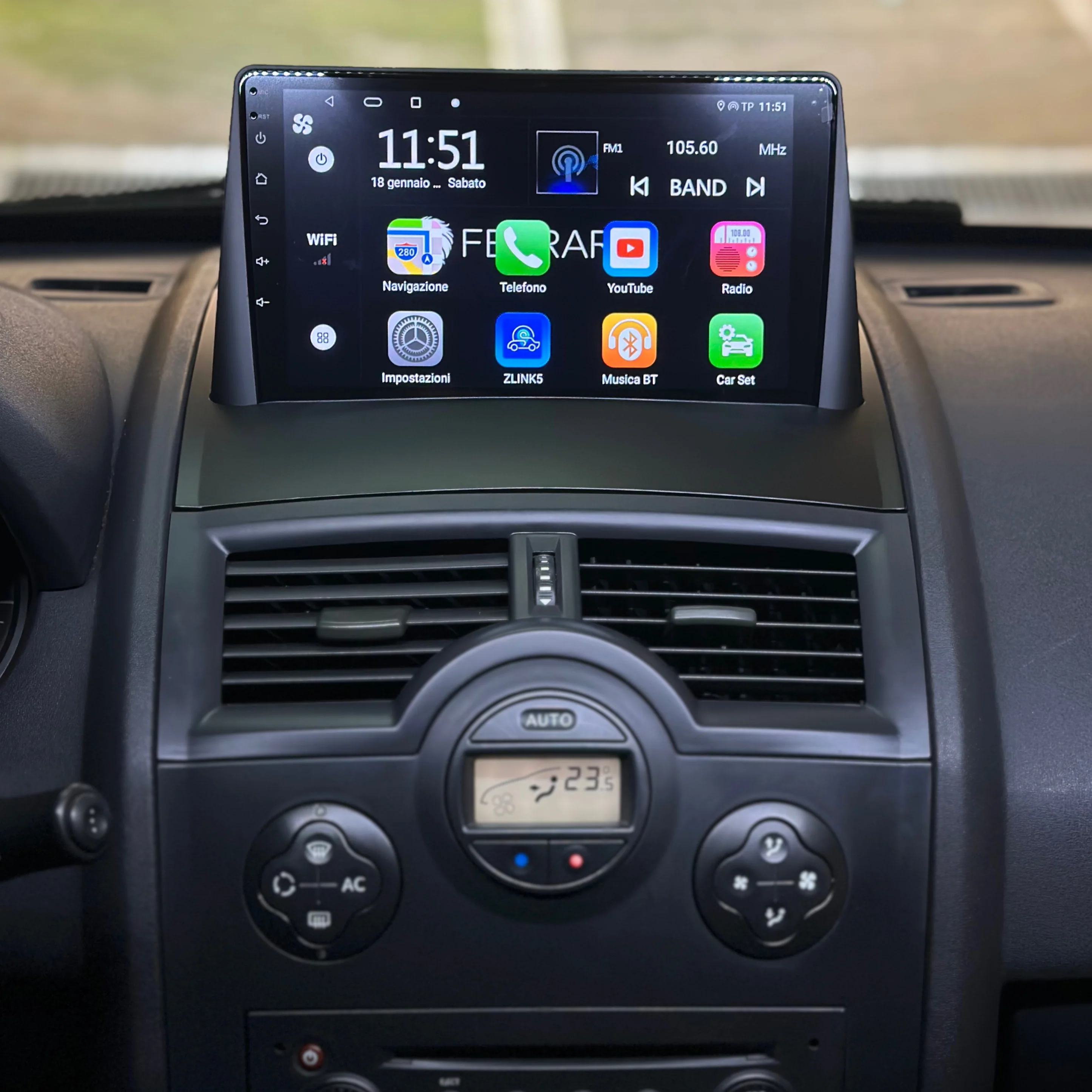 Autoradio per Renault Megane 2 9" (2002-2010) Android, Bluetooth, CarPlay, Android Auto, 2GB/4GB/6GB/8GB Ram - Image 5