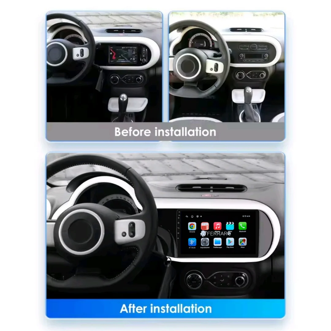 Autoradio per Renault Twingo III 9" (2014-2024) Android, Bluetooth, CarPlay, Android Auto, 2GB/4GB/6GB/8GB Ram - Image 3