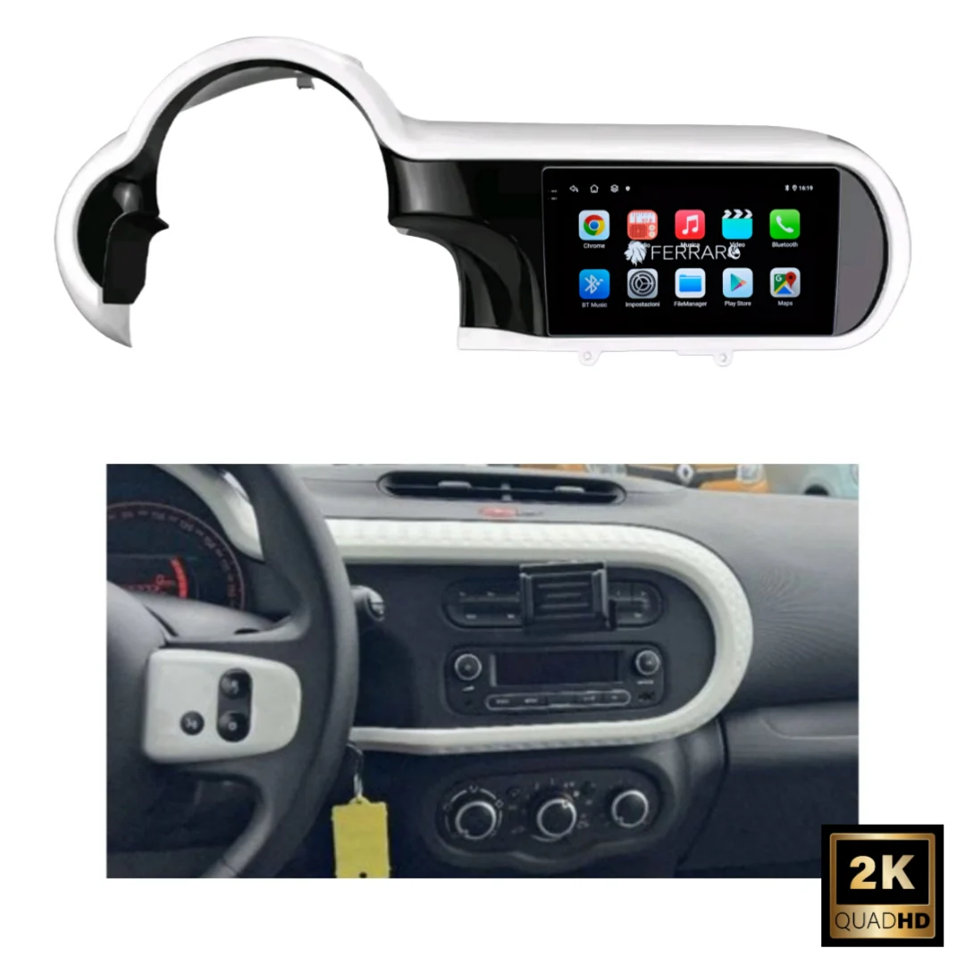 Autoradio per Renault Twingo III 9" 2K (2014-2024) Android, Bluetooth, CarPlay, Android Auto, 12/256GB Ram - Image 3