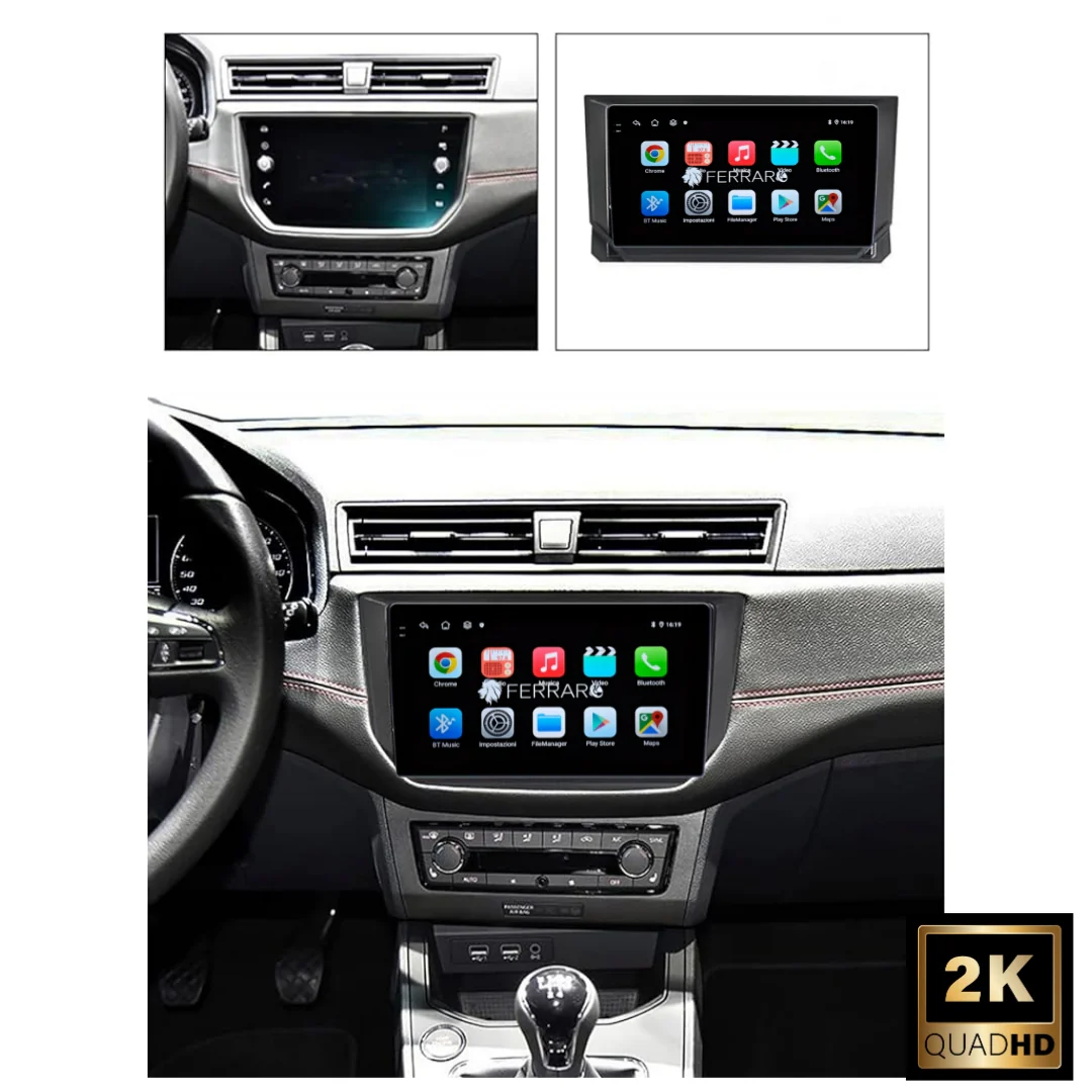 Autoradio per Seat Ibiza, Arona 9" 2K | 2021-2025 | Android | Bluetooth | CarPlay | Android Auto | 12/256GB Ram - Image 4
