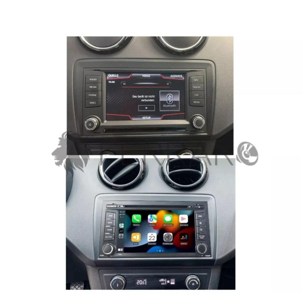(PRENOTA) Autoradio per Seat Leon MK3, Ibiza 7" (2012-2018) Android, Bluetooth, CarPlay, Android Auto, 4GB/8GB Ram - Image 2