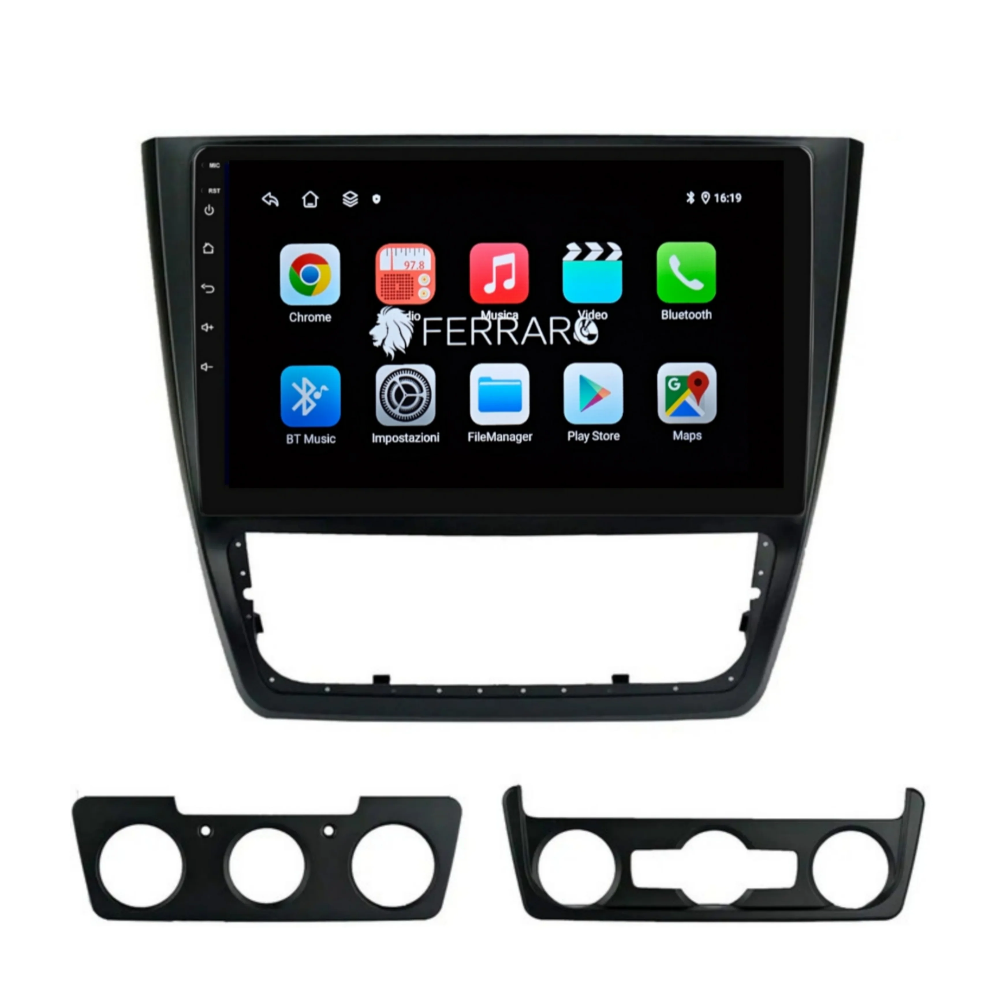 Autoradio per Skoda Yeti 10.1" (2009-2017) Android, Bluetooth, CarPlay, Android Auto, 2GB/4GB/8GB Ram