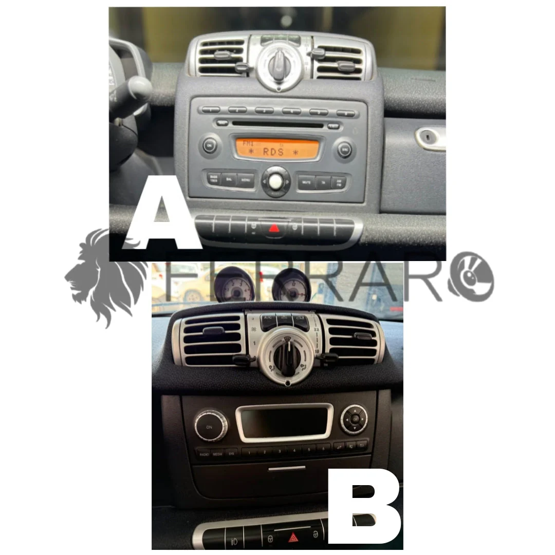Autoradio per Smart 451 9" 2K (2002-2015) Android, Bluetooth,  CarPlay, Android Auto, 12/256GB Ram - Image 5