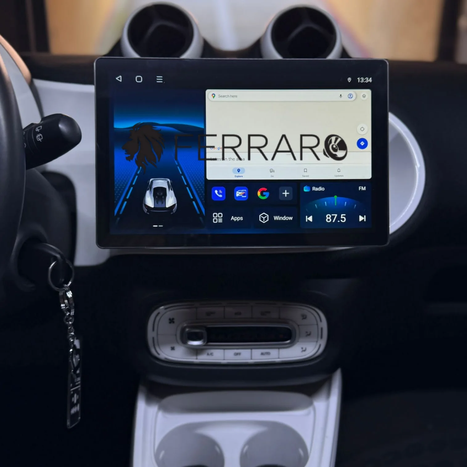 Autoradio per Smart 453 11.5" | 2014-2020 | Android | Bluetooth | CarPlay | Android Auto | 4/64GB Ram - Image 4