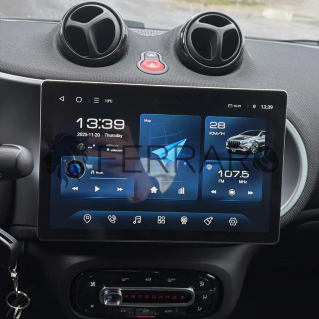 Autoradio per Smart 453 11.5" | 2014-2020 | Android | Bluetooth | CarPlay | Android Auto | 4/64GB Ram - Image 5