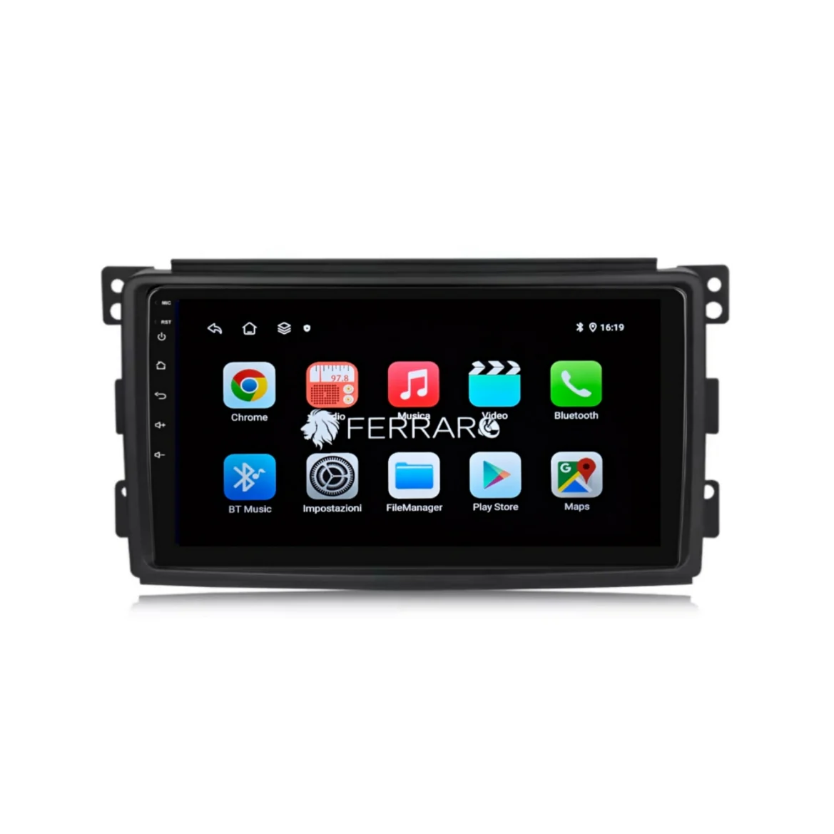 Autoradio per Smart 451 9" (2002-2015) Android, Bluetooth, CarPlay, Android Auto, 2GB/4GB/6GB/8GB Ram - Image 3